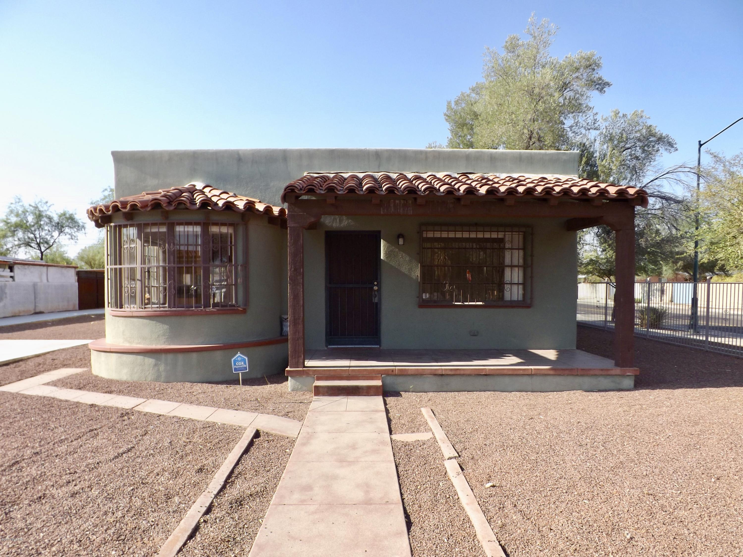 Over 7.2% return after expenses, turn key investment property walking distance from UA.  Currently leased through 7/31/20 at $4200 total per month.  Front house is a restored historic structure from 1941; rear house was built in 2006.  Both have central AC, laundry, and plenty of parking for all rooms.  Spectacular location and curb appeal- very easy to rent.  Tile floors throughout front house, with polished concrete floors in the rear house.  Units are private and face different streets, so this could be an ideal space for the owner occupant investor.  Mountain Ave is wide and pedestrian-friendly, so tenants can walk, bike, or take the Cat Tran to campus.  This property is professionally managed by Habitation Realty, and all income and expense reports for the last year are available.