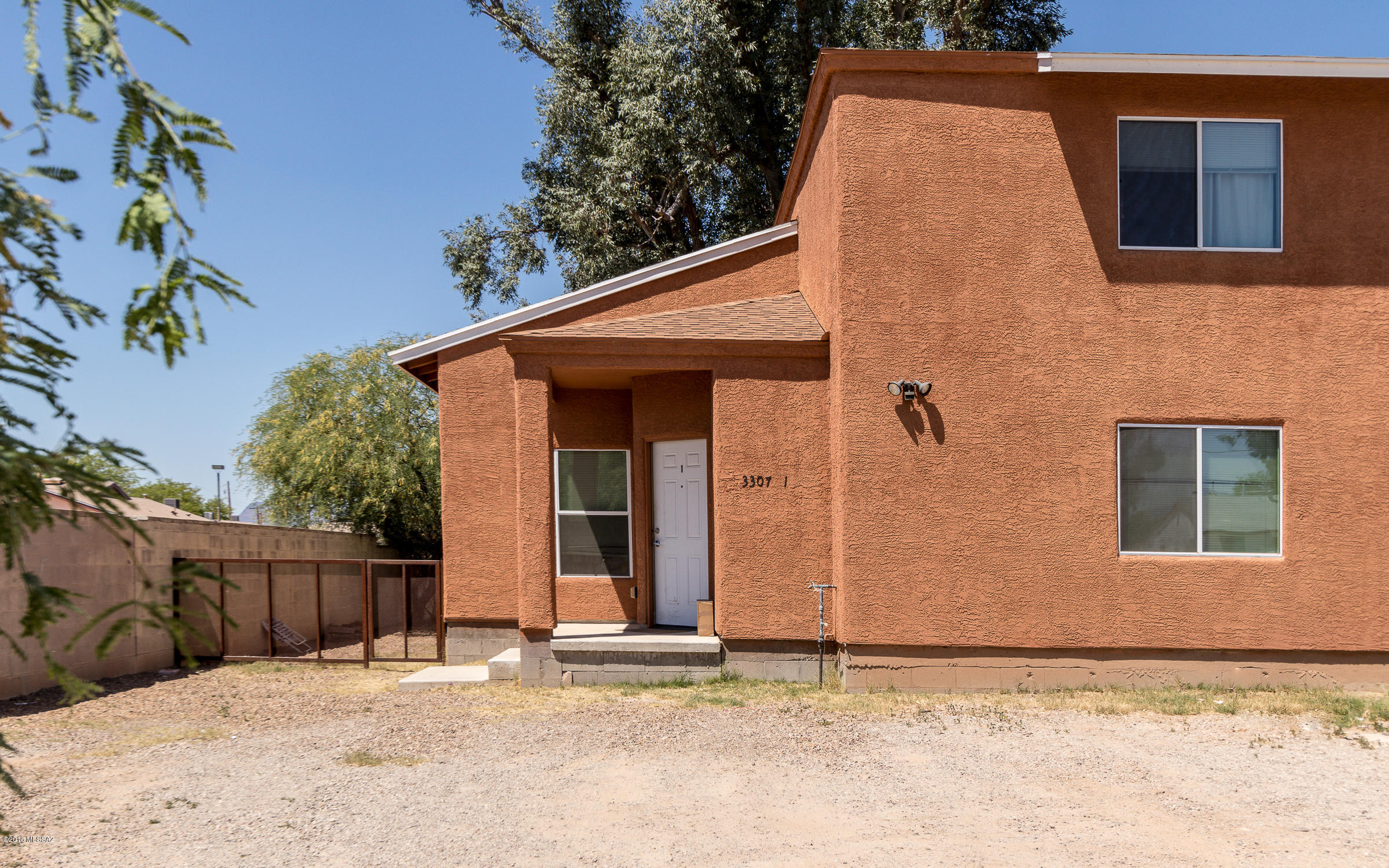 Newer construction- Nice private yard- great floor plan for roommates