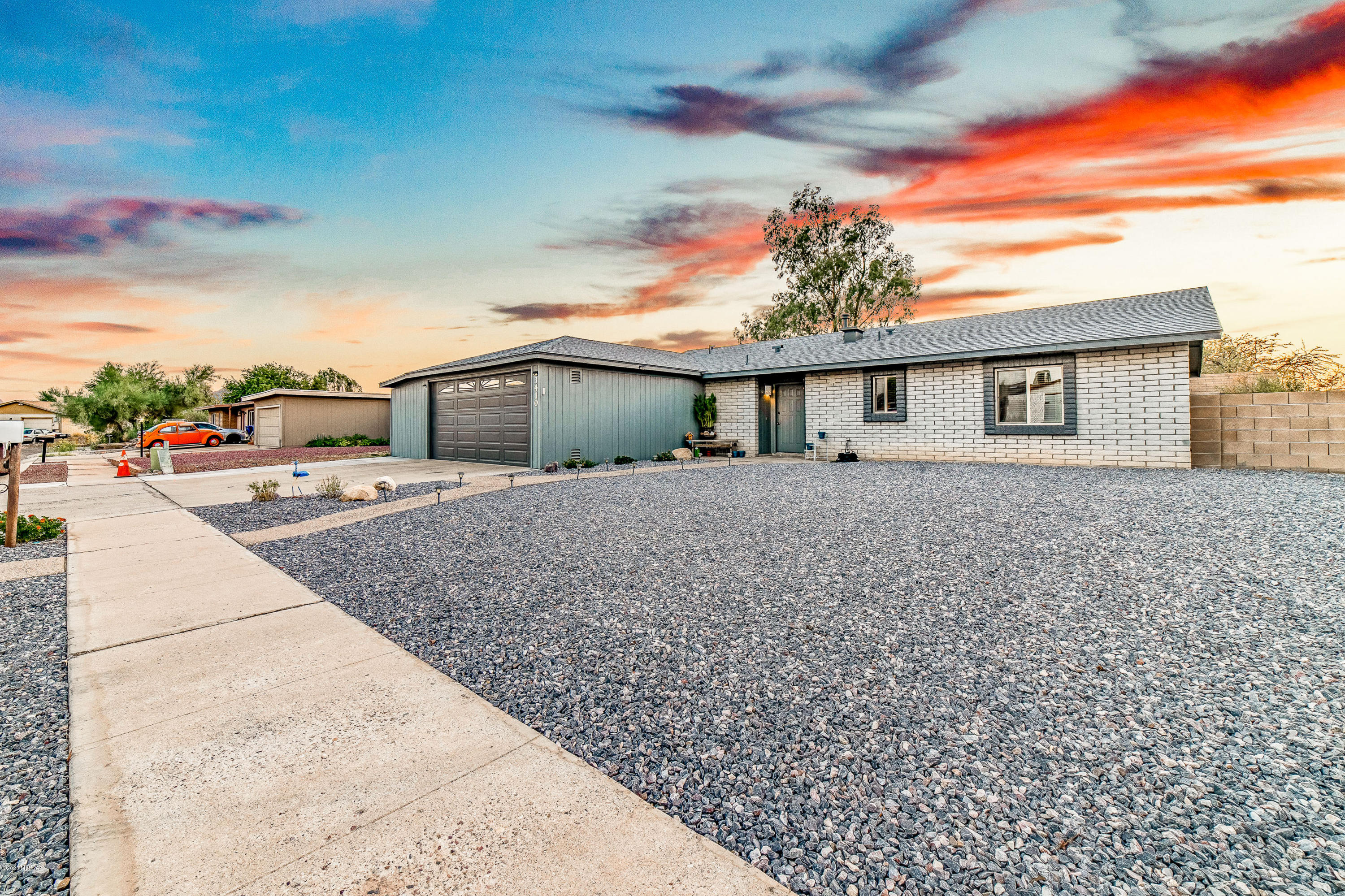 You will notice the pride in ownership from the moment you drive up to the home! This Ranch Style home is located on a cul-de-sac and features 3 bedrooms, 2 bathrooms and a spacious great room and kitchen.  The home has been upgraded with newer kitchen cabinets and soft close doors, dual pane windows, laminate flooring in the main living areas, recently painted exterior, and new 30-year shingles on roof installed in 2017.  The 2-car garage has been prewired for a 220v outlet and garage doors are at a 7'9'' height giving you some added space for your vehicles. Looking for the perfect entertainment space? The back-yard is an entertainers dream with ample space containing a BBQ area, Ramada, and fire pit. Don't miss out on this Southeast gem!