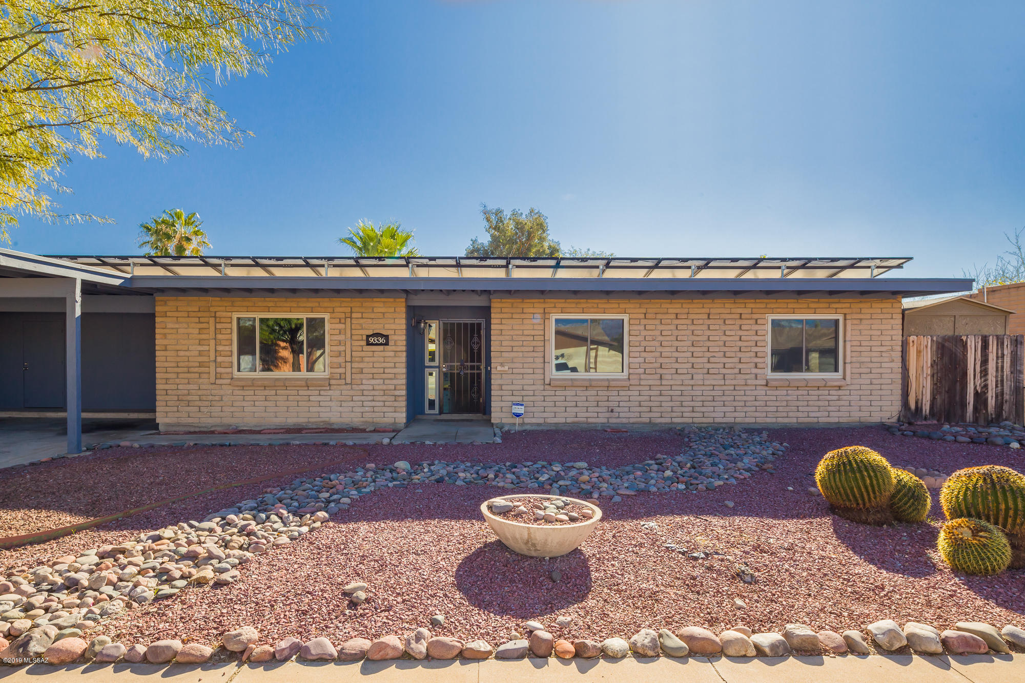 Totally updated & move in ready. Solar panels for reduced electric bills, brand new windows, ceramic tile throughout the home. Large south facing back yard with a sparkling pool and plenty of shade. Extra room perfect for guests, office space or media room. Freshly painted, brand new carpet, updated kitchen and so much more. Make this home yours today!