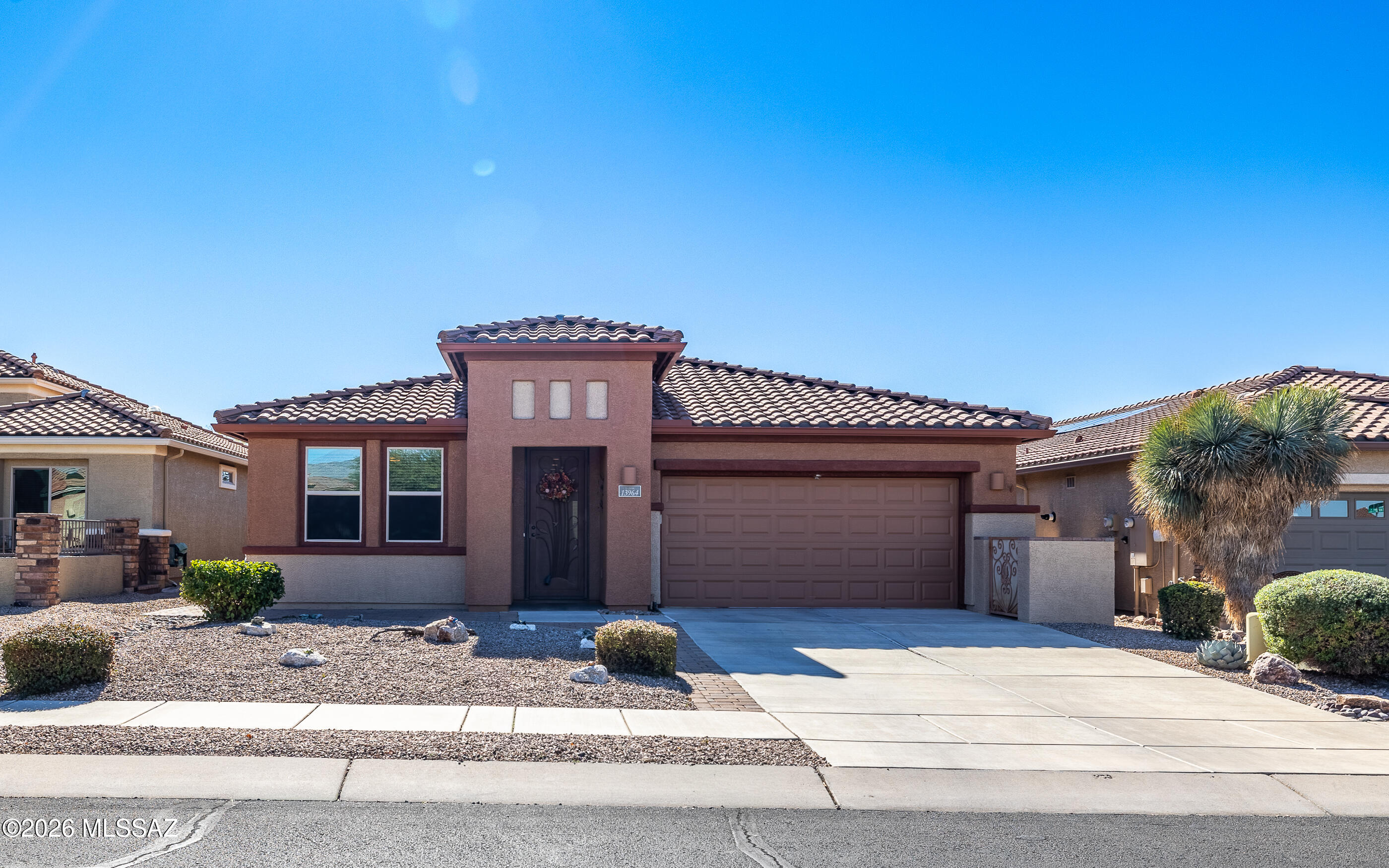 Beautiful Del Webb 55+ Community with all the upgrades you are looking for! 9'  Ceilings, Solar Owned with monthly electric bills under $60. per month, This floorplan is the Bowie with 2 bedrooms, Den, open to formal Dining & Living Room, large Great Room that opens to the Nook & kitchen with stainless Steel Appliances. The Owners on suite offer two walk in closets, large walk in shower & duel vanities, The secondary Bath host a tub/shower combo. Relax on the covered patio with southern sun. This home offers kitchen you will find soft close doors & drawers with pull-out shelves, R/O System connected to Refrigerator water & ice-maker, Newer frig with dual icemaker. EV friendly with connection in garage. The beautiful Del Webb offers all the amenities you could ask for in a gated community.