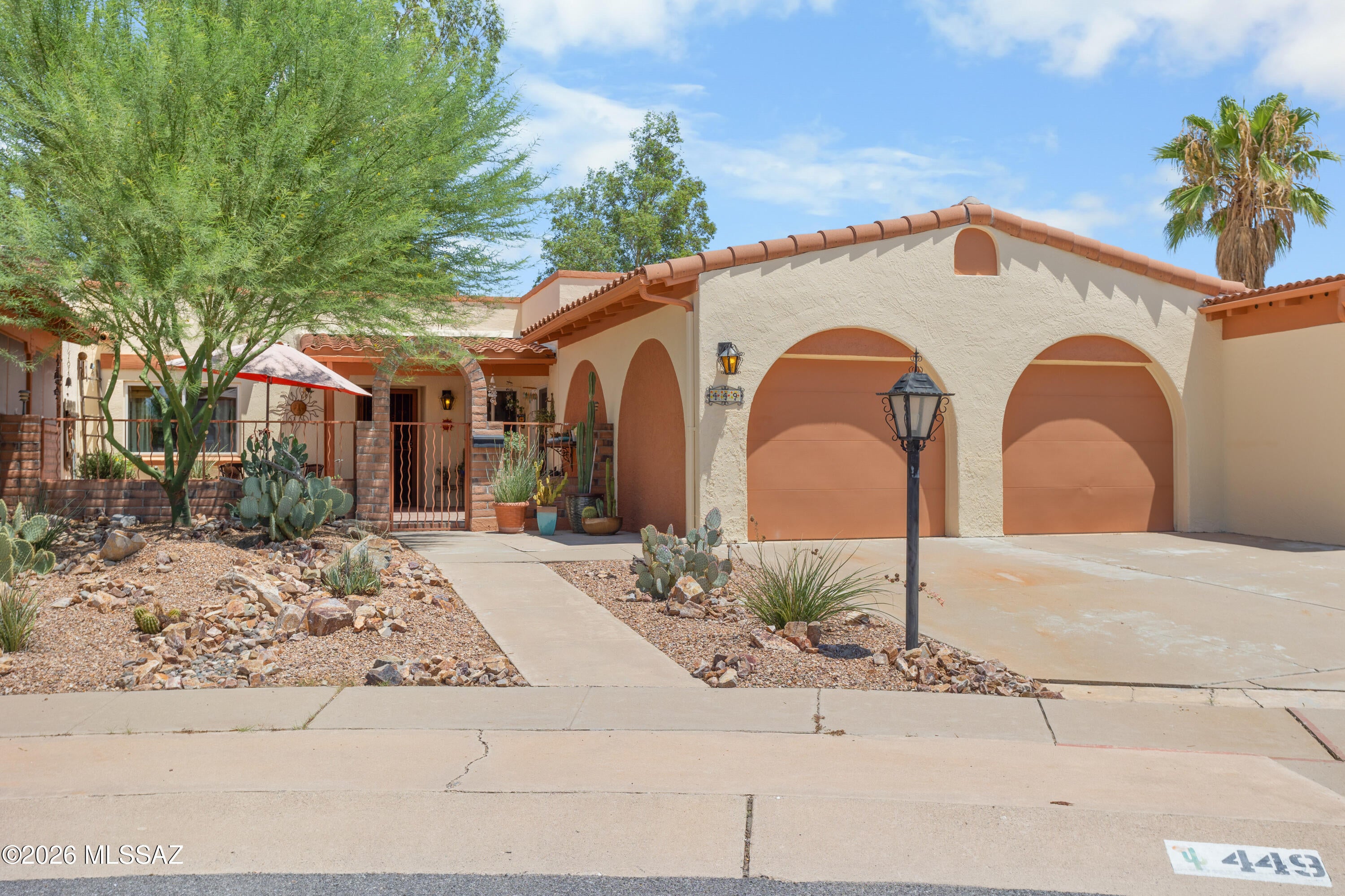 Range price $300,000-$329,900. Perfectly positioned along the 5th and 6th holes of Green Valley Country Club, this beautifully maintained home is a golfer's dream. Tucked away on a quiet cul-de-sac, a welcoming front courtyard sets the tone for the inviting interior. Recent updates include remodeled kitchen and bathrooms, fresh interior paint, tile flooring, a roof recoated in 2024, and a new water heater installed in 2022, offering both style and peace of mind. The spacious added sitting/family room provides extra living space and opens to the covered back patio, where you can relax and enjoy breathtaking golf course and mountain views.