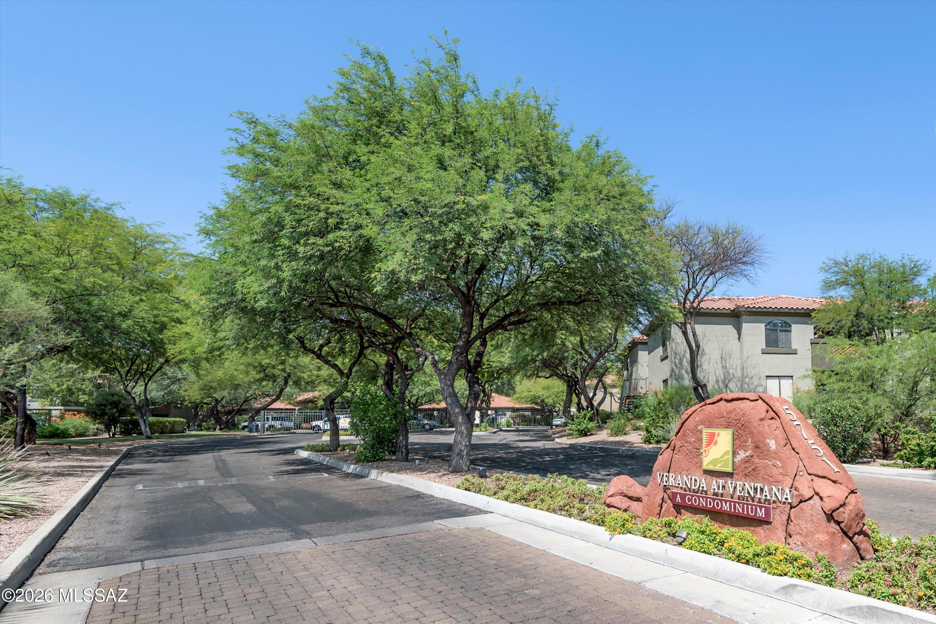 Your Foothills lifestyle starts here! Tucked inside the gated Veranda at Ventana community, this 2-bedroom, 2-bath upstairs condo puts you right in the heart of one of Tucson's most desirable areas. Enjoy the privacy of no neighbors above and a comfortable layout perfect for full-time living, a seasonal retreat, or an easy lock-and-leave lifestyle. Resort-style community amenities make it easy to relax close to home, while Sabino Canyon, Ventana Canyon, shopping, dining, golf, and the Catalina Mountains are just minutes away. This is more than a condo, it's an opportunity to enjoy the location, scenery, and lifestyle that make the Catalina Foothills so special.