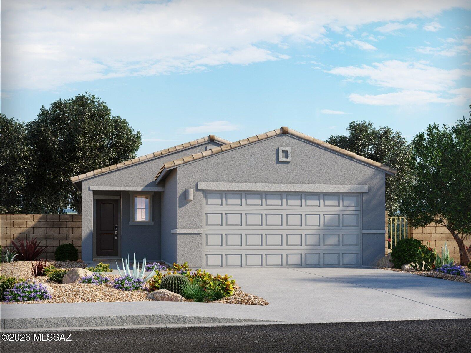 Brand new, energy-efficient home available by Jun 2026!  The Opal floorplan in Tucson, Arizona features an open concept layout with 4 bedrooms and 3 bathrooms.  Retreat to your secluded primary suite complete with an oversized walk-in closet.  Enjoy more storage in the kitchen with a walk-in pantry.  Summerstone is now selling in Marana, Arizona.  Conveniently located near the Continental Ranch area, this community provides access to both Marana and Northwest Tucson via the I-10.  Residents can enjoy the outdoors at Saguaro National Park, El Rio Preserve, and the Summerstone community park.  Move-in ready with a washer, dryer, fridge, and whole-home blinds; closing in 60 days or less - guaranteed.  We'll reimburse up to $5,000 for delays we cause.