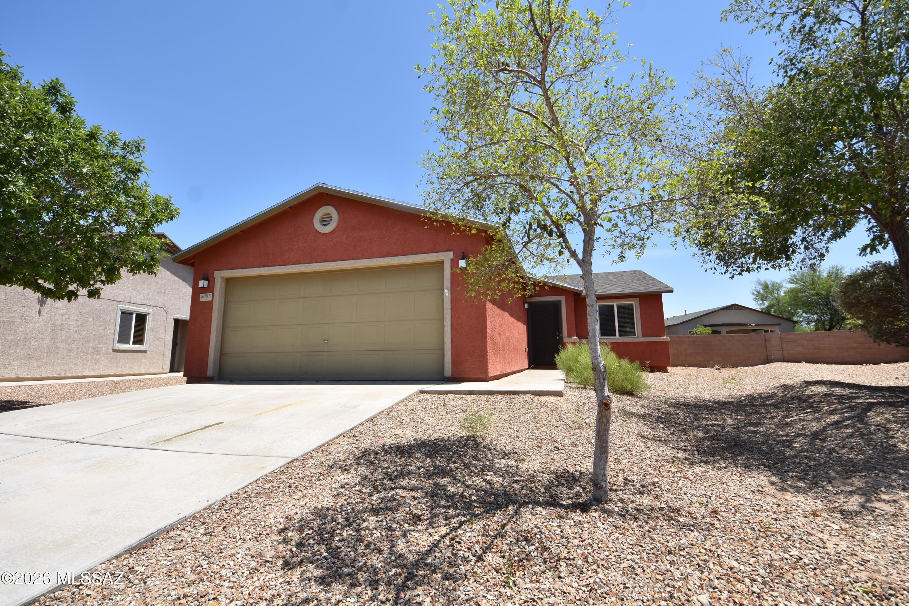 Clean 3-bedroom, 2-bathroom rental located at the end of a quiet cul-de-sac. Features a functional layout, low-maintenance living, refrigerator, washer, and dryer included, and an attached 2-car garage with plenty of parking and storage. A complete video walkthrough is available in the source MLS listing under the photos section by selecting the video tab. Professionally managed with no mandatory resident benefit packages, administrative fees, or hidden charges. Move-in requires a one-month security deposit plus prorated rent, and tenant pays all utilities. Pets are welcome with zero pet fees or pet rent, provided they comply with local ordinances and renters/liability insurance covering pets is maintained (bring your own policy or purchase through the resident portal). Apply online 100% free of charge to enter our candidate pool; the $25 third-party screening fee is only collected if you are selected as our primary candidate for final lease approval. Visit out website to schedule a showing or submit an application today.