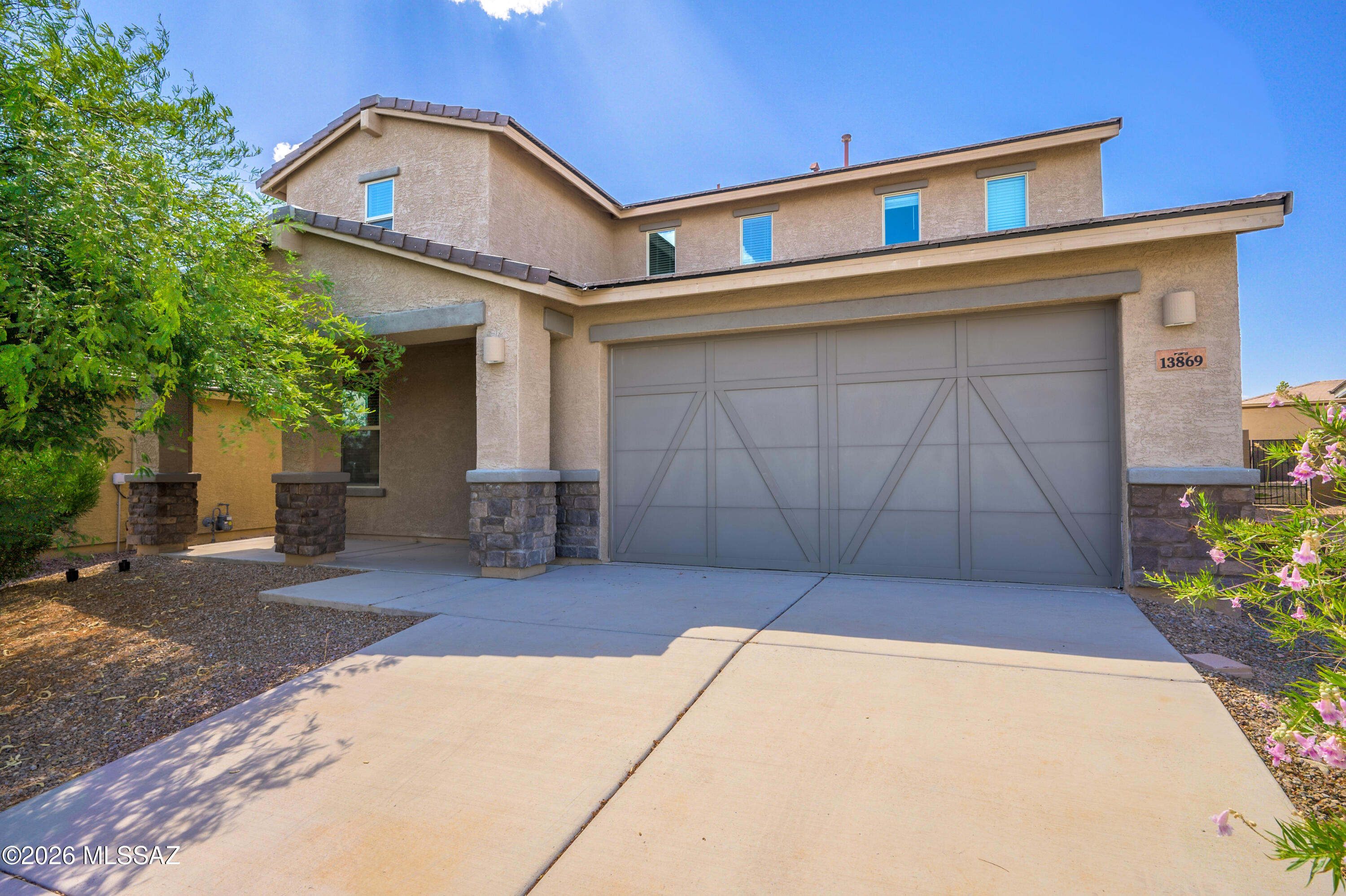 Beautiful newer built home with sensible upgrades for the buyer wanting above builder grade features. Two story 4 bedroom, 2.5 bathroom home with a large loft and first floor den/office in the popular Vail area. Bright neutral color pallet and open spaces create a perfect family environment. Outside is a very spacious backyard and covered porch. This home is move in ready and waiting for it's new owners.