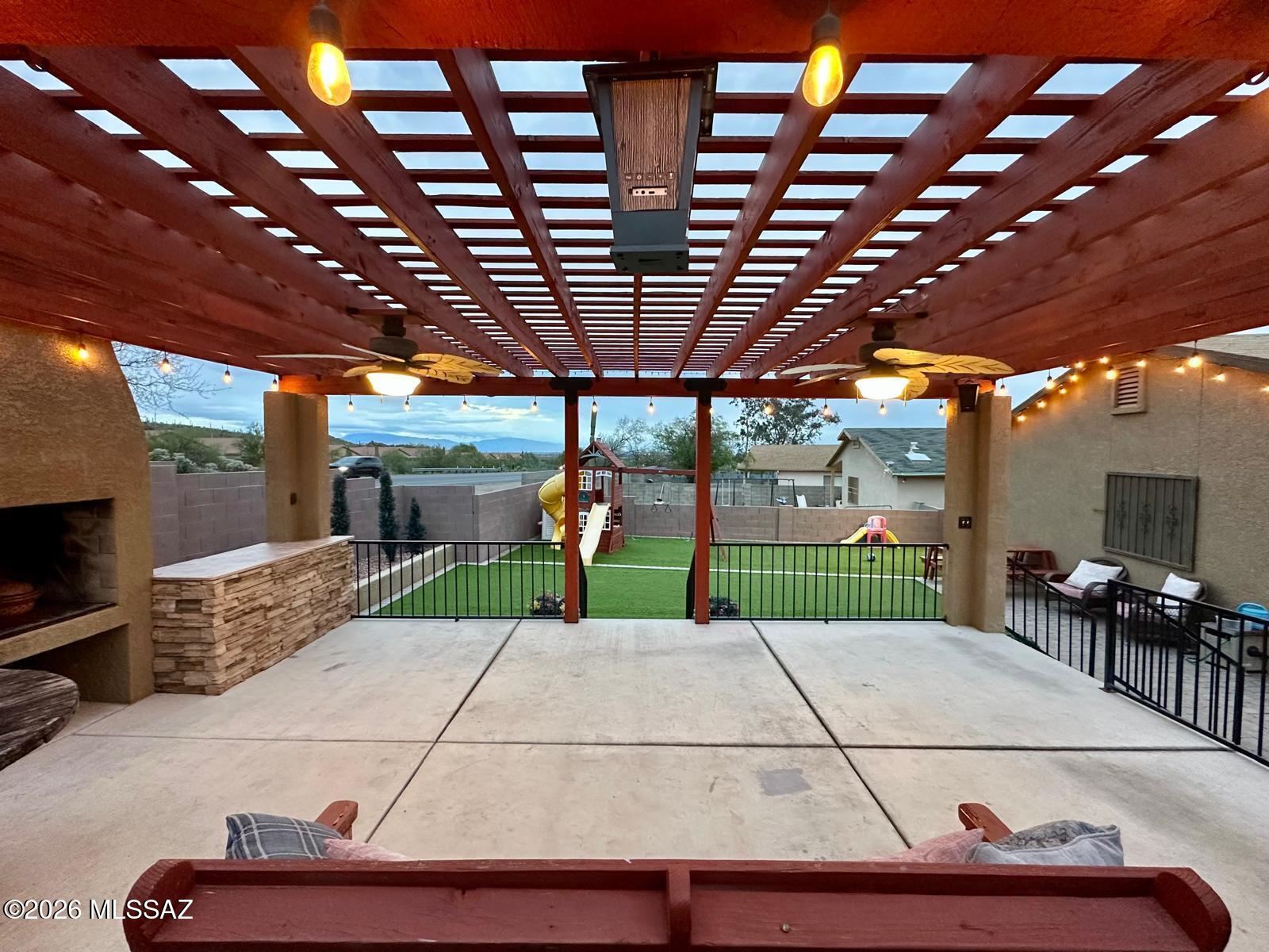 Amazing opportunity to get this beautifully Home in this incredible corner lot with 3 bedrooms and 2 bathrooms, featuring beautifully ceramic tile through the entire home, Granite counters, incredible gazebo in the patio with breathtaking views to city, sunrise and sunsets you need to see it to believe it. Don't wait come and see it today!!.