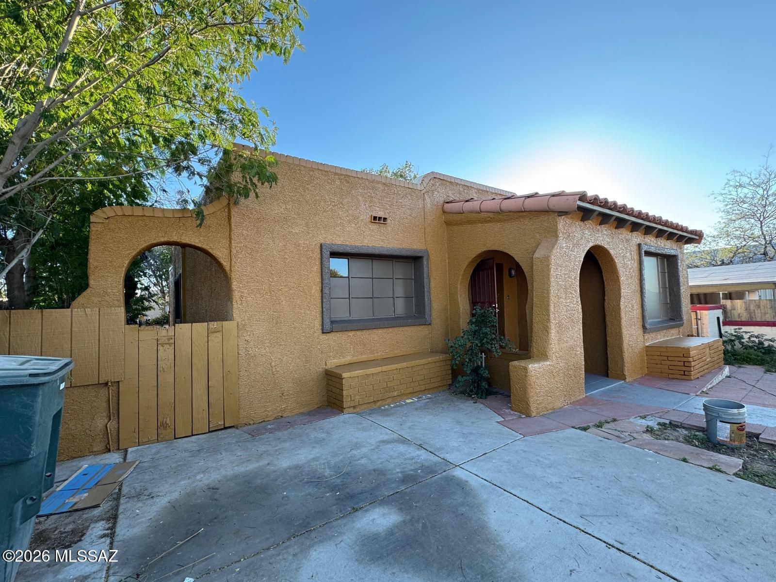 Investment opportunity near Downtown Tucson! This triplex features three separate units with a desirable mix: one 2-bedroom/1-bath unit, one 2-bedroom/1-bath unit, and one 1-bedroom/1-bath unit. The property offers approximately 2,152 square feet of total living space on a 6,534-square-foot lot. Each residence provides its own functional layout, giving investors multiple income-producing units within one property. Conveniently located near major roads, shopping, dining, schools, and other Tucson amenities. An excellent opportunity to expand your rental portfolio or explore an owner-occupant investment strategy. Buyer to verify all facts, figures, and information.