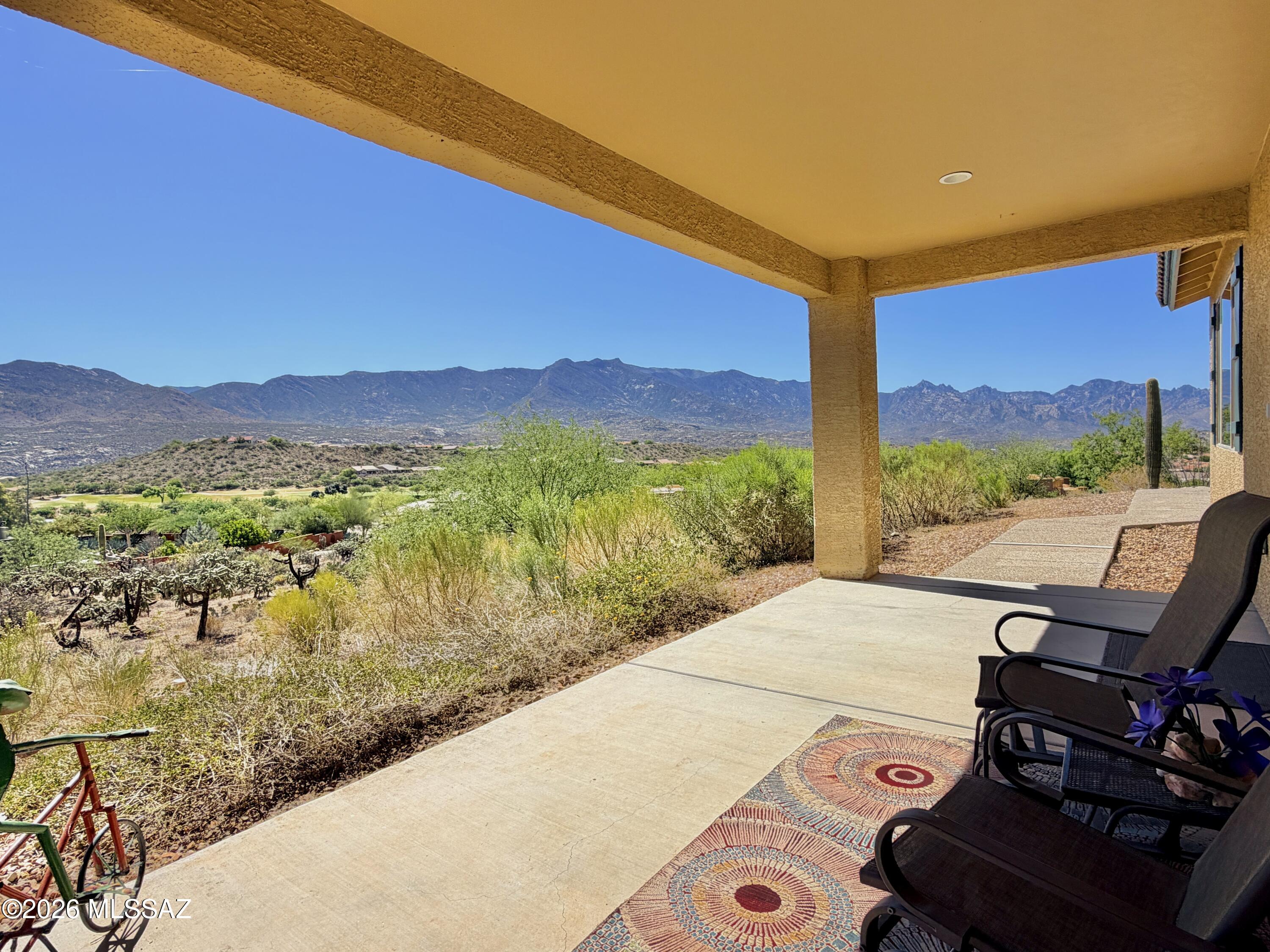Don't miss out on this 3/2 home with breathtaking mountain views! Constructed in 2021, this property sits on a serene 1-acre hillside lot overlooking Saddlebrook.
The kitchen is open/bright, showcasing Quartz countertops, a pantry, an inviting island, amble cabinet storage, sleek stainless steel appliances , and a convenient double sink.
The primary bedroom features a walk-in closet, and the ensuite boasts dual sinks along with a roomy walk-in shower.
Unwind on your front porch surrounded by the natural desert landscape and stunning mountain vistas!
Extended 2 car garage.
Although the beautiful home is located in Saddlebrook there are no CCR'S or HOA dues.
THIS HOME MAY ALSO BE RENTED FOR $2295.00 PER MONTH. CALL FOR DETAILS