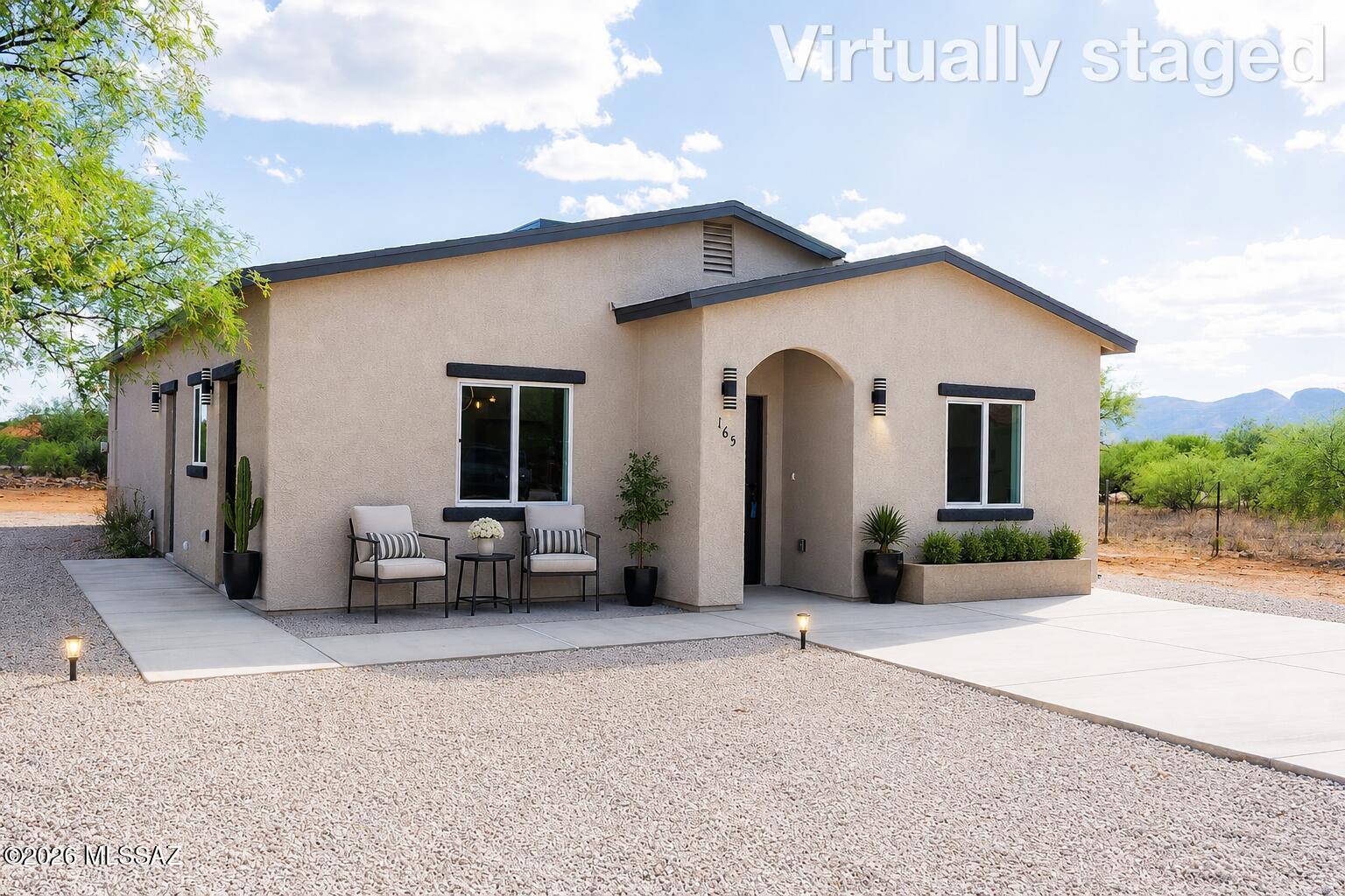 0% DOWN USDA FINANCING AVAILABLE + HUGE 0.36 ACRE LOT IN CUL-DE-SAC! Brand-new 2026 home in a quiet cul-de-sac featuring 3 beds, 2 baths, and 1,368 sq ft of open-concept living. Enjoy added space, unobstructed views, and no HOA. Inside offers tile flooring throughout and a modern kitchen with stainless steel appliances. The open-concept layout offers a bright, seamless flow between the living area and kitchen--ideal for both relaxing and entertaining. Wake up to mountain views and peaceful surroundings just 5 minutes from the freeway. The oversized lot creates endless possibilities for outdoor living, storage, or future improvements. A rare blend of space, privacy, and value--don't miss out!