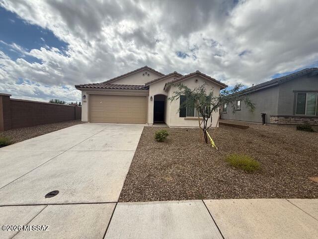 Experience comfortable living in this impeccably maintained 4-bed, 2-bath, 1,915 sq ft home at 805 W Calle Falerno. Perfectly situated on a prime corner lot directly adjacent to a neighborhood greenbelt, this property offers rare privacy, open sightlines, and extra breathing room. Inside, the bright open-concept layout seamlessly connects the kitchen, dining, and living areas with abundant natural light. The primary suite provides a peaceful personal retreat, while three versatile guest bedrooms easily adapt for family, guests, or a dedicated home office. Enjoy seamless indoor-outdoor living with tranquil green space right outside your door. Move-in ready and designed for effortless everyday living--schedule your private tour today!