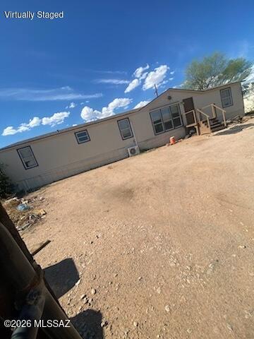 Open floor plan double wide on large lot on the growing southwest side of town.