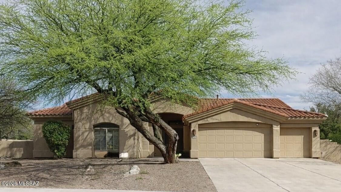 Beautiful 4 bedroom, 3 bath home with 3 car garage, pool & spa in the gated Lakes at Castle Rock Estates. Chef's kitchen offers wall oven & microwave, pantry, abundant cabinetry, stainless steel appliances, granite counters, island, corner seamless window at sink, and gas cooktop. Kitchen opens to family room with picture windows overlooking spa with waterfall flowing into Pebble-Tec pool. Expansive backyard features large covered patio and built-in BBQ. Spacious primary suite includes separate vanities, walk-in closet, garden tub, and separate shower. Fresh interior paint, updated primary bath, newer tile flooring, abundant natural light throughout, and new roof in 2024. Community amenities include clubhouse, fitness center, pickleball, fishing lakes, and more.