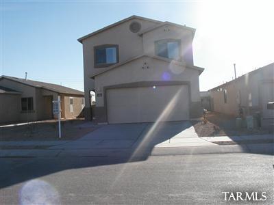 Two-story home featuring numerous upgrades throughout. The kitchen includes a gas stove, and the home offers a combination of ceramic tile and carpet flooring. The spacious layout includes an additional first-floor den, plus a private office or sitting area off the primary bedroom.Additional highlights include washer and dryer hook-ups, ceiling fans in every room, and a bright, open floor plan. The home also features a walled backyard with a covered patio--perfect for relaxing or entertaining.
No pets permitted.