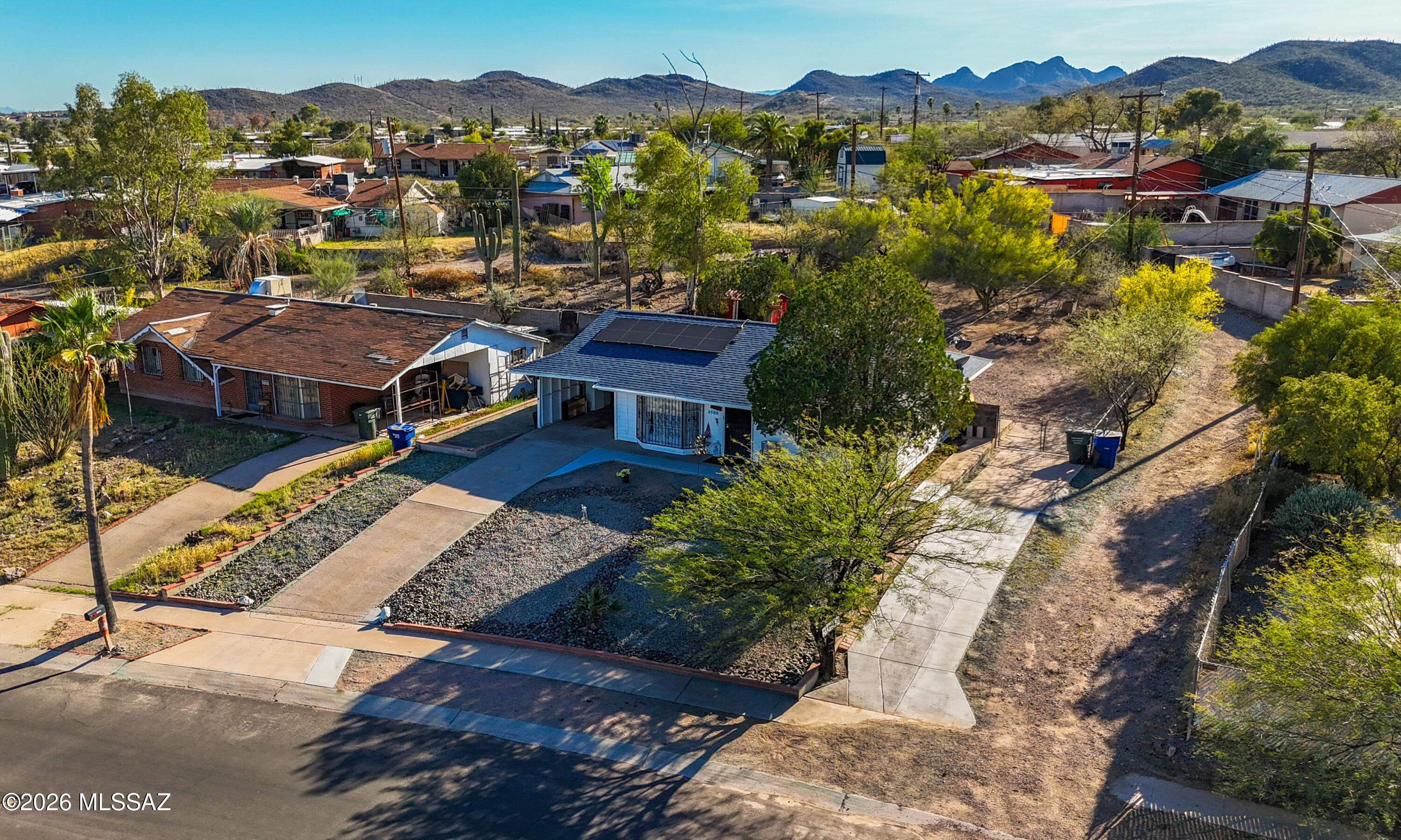 Charming 2 bedroom, 1 bathroom home situated on a spacious .248 acre lot. This property offers a generously sized backyard, perfect for outdoor gatherings, gardening, or creating your own private retreat. Enjoy the peaceful setting with close proximity to the mountains, providing beautiful natural surroundings and scenic views. Conveniently located near downtown, giving you easy access to shopping, dining, and entertainment. This home combines comfort, space, and location, making it a great opportunity for homeowners or investors alike. Don't miss out on this unique property with plenty of potential.