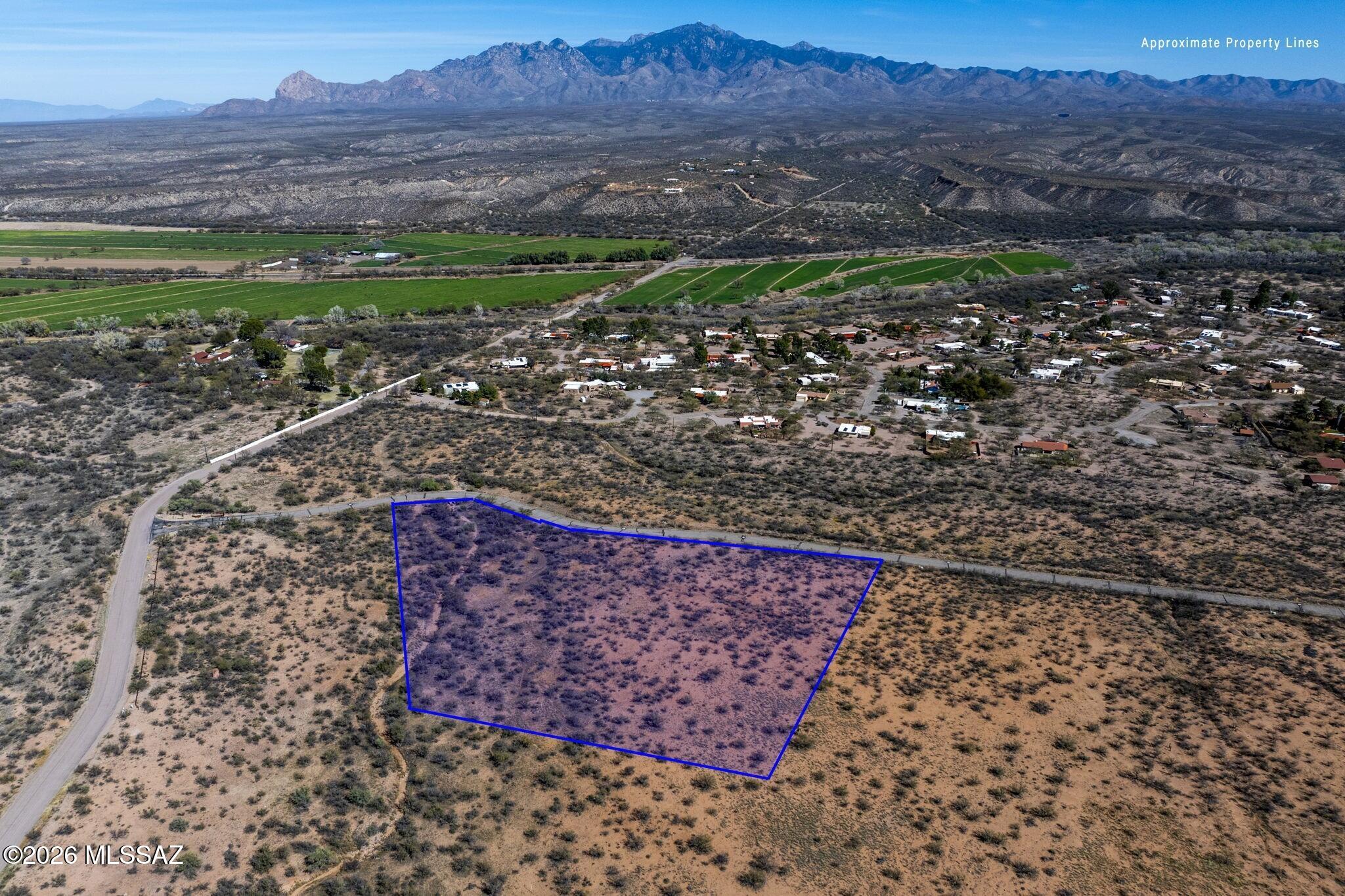 Enjoy the serenity of Southern Arizona with this 5.41-acre homesite in the desirable Tubac Rio Cruz subdivision. Offering expansive desert landscapes, native vegetation, and breathtaking mountain views, this property provides the perfect setting for a custom retreat. With generous acreage, there is ample room to create a private estate while still being just minutes from the charming shops, galleries, and dining of historic Tubac. Experience stunning sunsets, star-filled skies, and the peaceful lifestyle that defines this exceptional area.