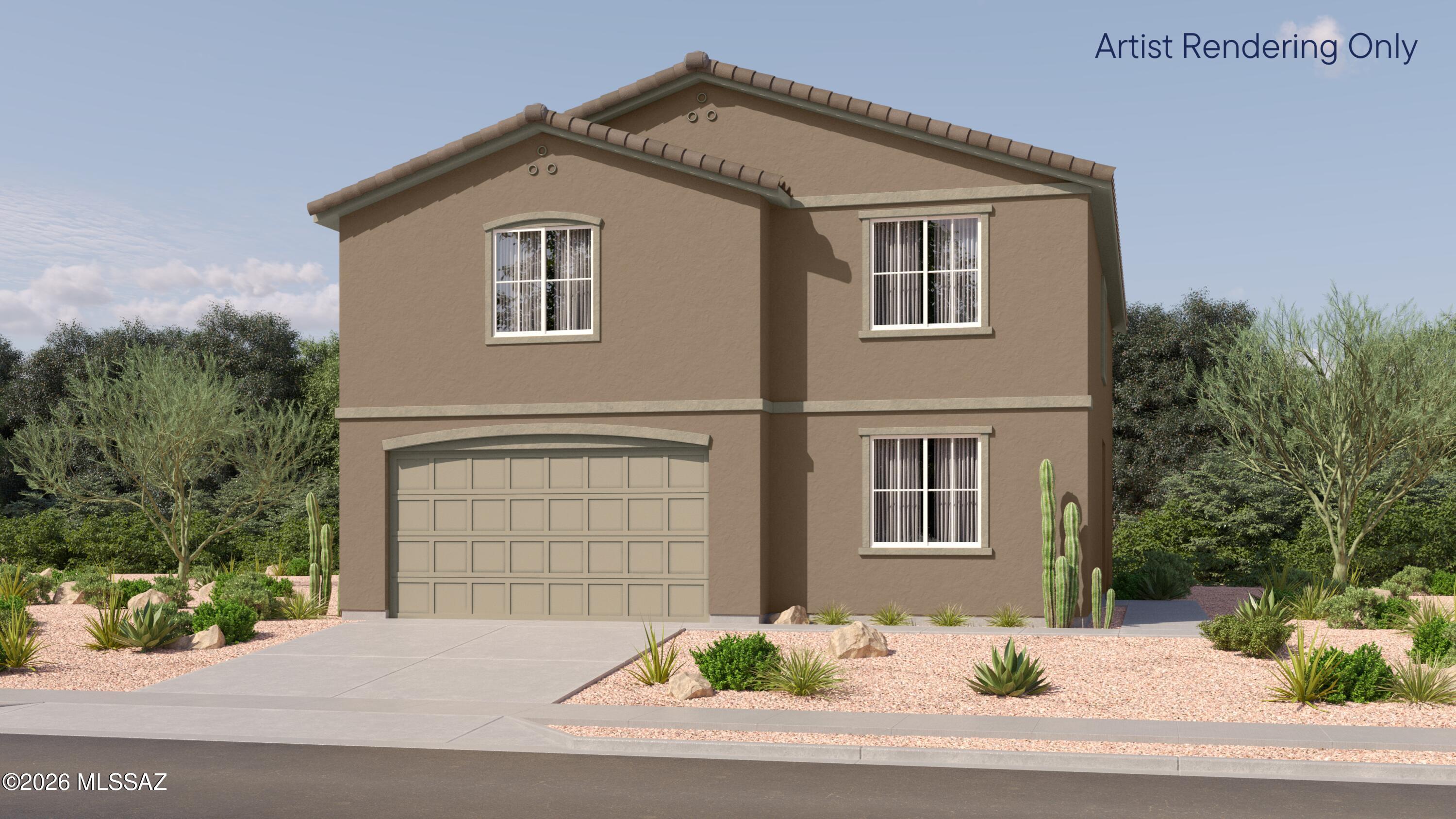 This new two-story home features Lennar's signature Next Gen® suite. This private space is ideal for multigenerational households and offers a separate entrance, living area, kitchenette, bedroom, bathroom and laundry. The main home is host to an inviting open floorplan with direct access to a covered patio for year-round outdoor enjoyment. On the second floor is a versatile loft that provides additional space for entertaining, recreation and leisure, along with three additional bedrooms and a luxe owner's suite with a spa-inspired bathroom. Our homes come with the Rinnai Tankless Water Heaters, Smart Thermostats, Post-Tension Foundation, Radiant barrier roof decking, 2'' Faux Wood Blinds and more!