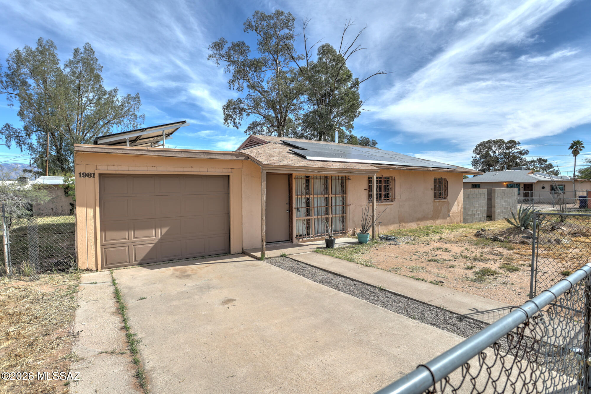 Charming and full of potential, this welcoming starter home features a fully fenced yard, included solar panels, and exciting ADU possibilities (buyer to verify). Ideally located near parks, schools, shopping, and easy freeway access, it's the perfect place to grow, personalize, and truly make your own. Convenient and full of opportunity--come see the possibilities!