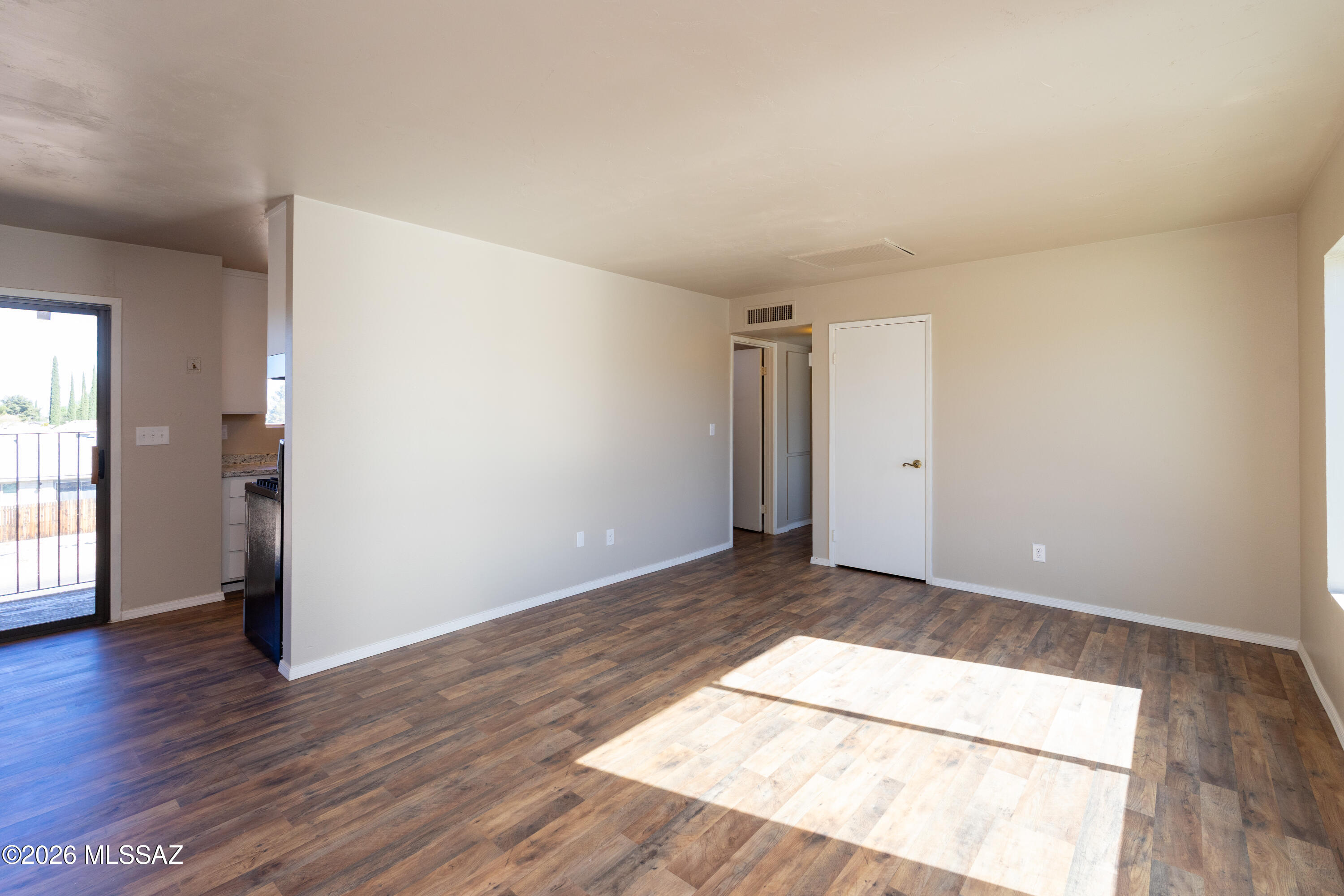 SUPER CUTE 2BD 1BA EASY LIVING CONDO. Nicely updated with new appliances, freshly painted interior, beautifully painted kitchen cabinets, new vanity in the bath, new lighting and plumbing fixtures, new flooring throughout. MOVE IN READY!