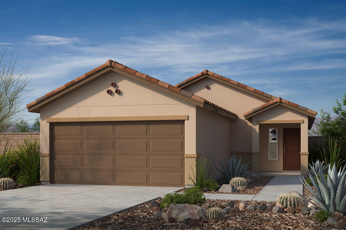 Brand new community in new Mandarina master plan. This single-story home features a covered back patio and ENERGY STAR certified cellulose insulation. The kitchen showcases granite countertops, a peninsula, birch cabinets, pantry, and Whirlpool® stainless steel appliances. The primary suite boasts a walk-in closet, dual-sink vanity, and shower. This is a floor plan listing. Home is to be built, and buyer may choose features and homesites that are not included in this base price. Call today for more information. Base price range does not include lot premiums and/or additional upgrades other than included features. Property taxes are not available to date.