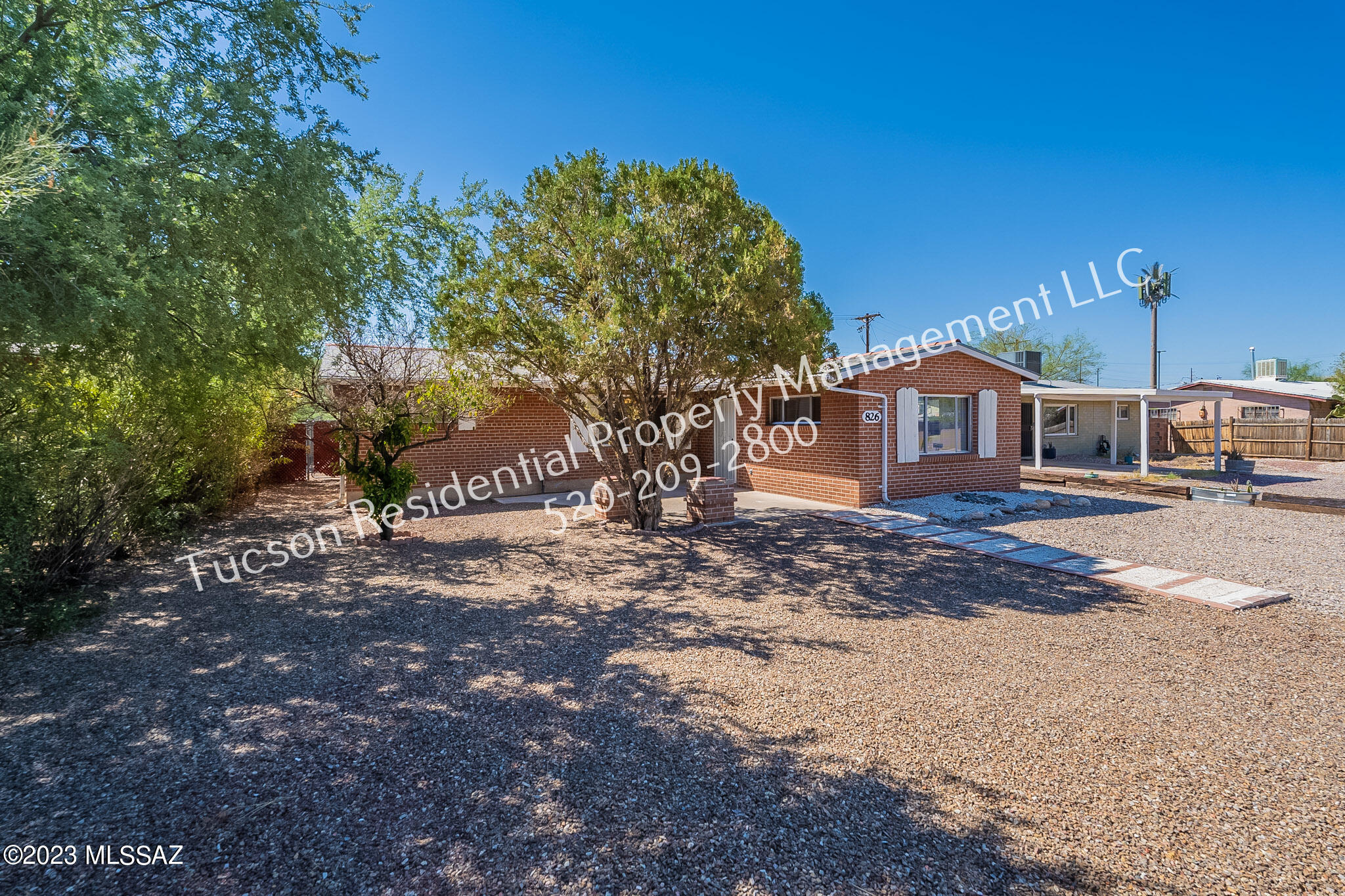 Built 1957 3 BED - 2 BATH - 1324 SQ FT wonderful spacious home features fresh paint and wood vinyl flooring through out home. Great room at entry with wood beam ceilings, extra storage closets, large dining area off kitchen with breakfast bar. Appliances included: refrigerator, gas stove/oven, dishwasher, open pantry racks in kitchen. Roomy bedrooms, split bedroom floor plan. Extra large back yard with exterior laundry room, washer and dryer hook-ups. One Pet Only. Weight limit 30lbs or less. **Please visit our website for SECURITY DEPOSIT AMOUNT AND OTHER FEES.*