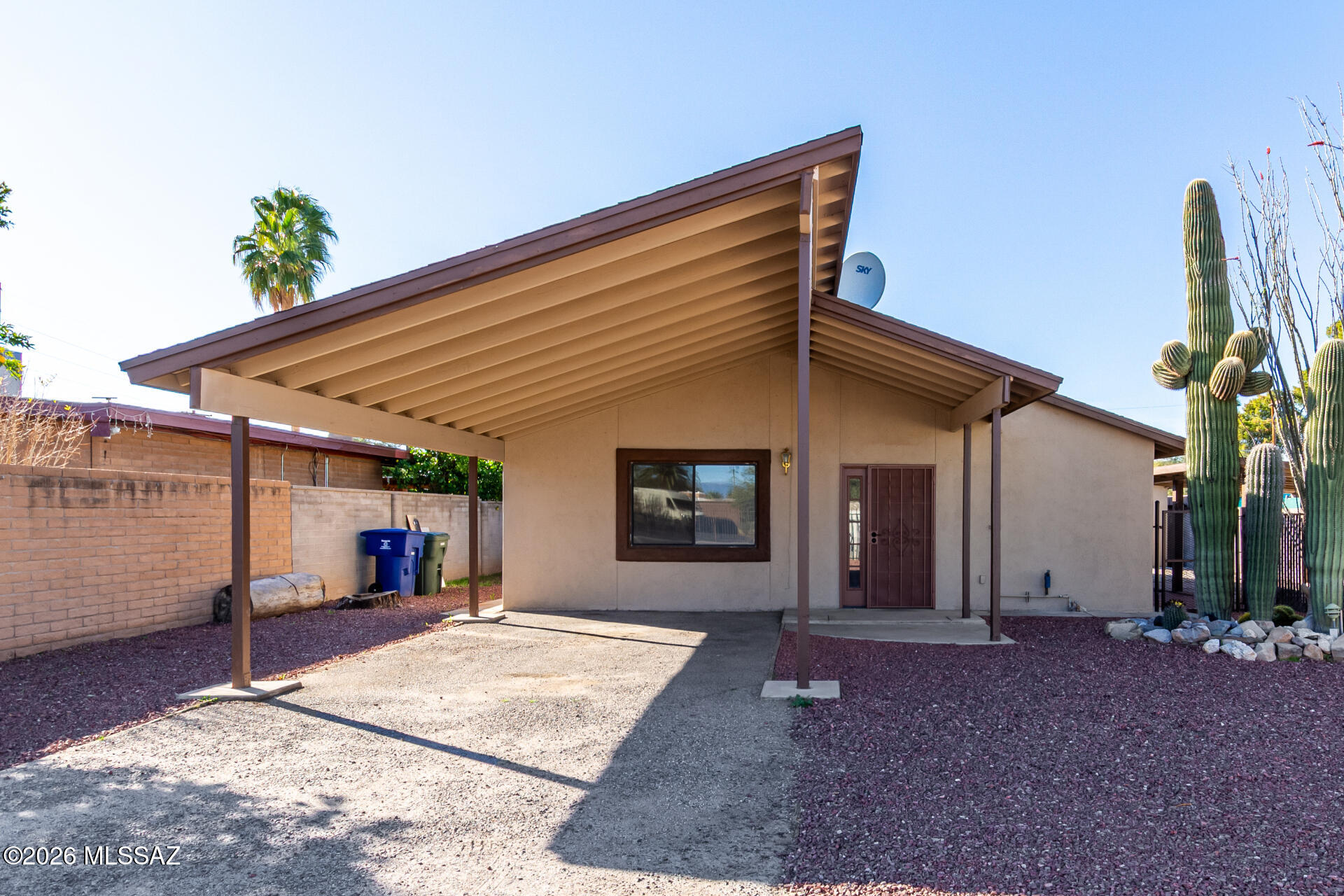 Discover Endless Possibilities in This Versatile Tucson Home!
Welcome to your next chapter in this spacious 3-bedroom, 2-bathroom main residence offering 1,949 sq ft of comfort and flexibility. This property features not only a beautifully maintained main home, but also a fully attached 1-bedroom, 1-bathroom apartment--perfect for guests, extended family, or rental income.
Need even more space? The separate 824 sq ft ADU boasts 2 bedroom plus extra and 1 bath, making it an ideal setup for multigenerational living or savvy investors seeking additional income streams.
Nestled on a generous lot with ample parking and secure, gated alley access from the rear, this property promises privacy and convenience. Imagine weekend gatherings in your expansive outdoor space, plenty of room for vehicl Location is everythingjust a quick 7-minute drive to the University of Arizona, making it perfect for students, faculty, or anyone who loves the vibrant university energy. Step outside and you're moments away from the lush green spaces of Reid Park, the excitement of Hi Corbett Field, and shopping and dining at El Con Mall. For local flavor, Barrio Bread is right around the corner stroll over for your morning treat.
Whether you're searching for a comfortable multigenerational home, a smart investment, or a lifestyle upgrade in a thriving Tucson neighborhood, this property delivers the space, flexibility, and location to make it all possible.
The extra room in the ADU has windows and a door, add a closet to easily convert to a bedroom