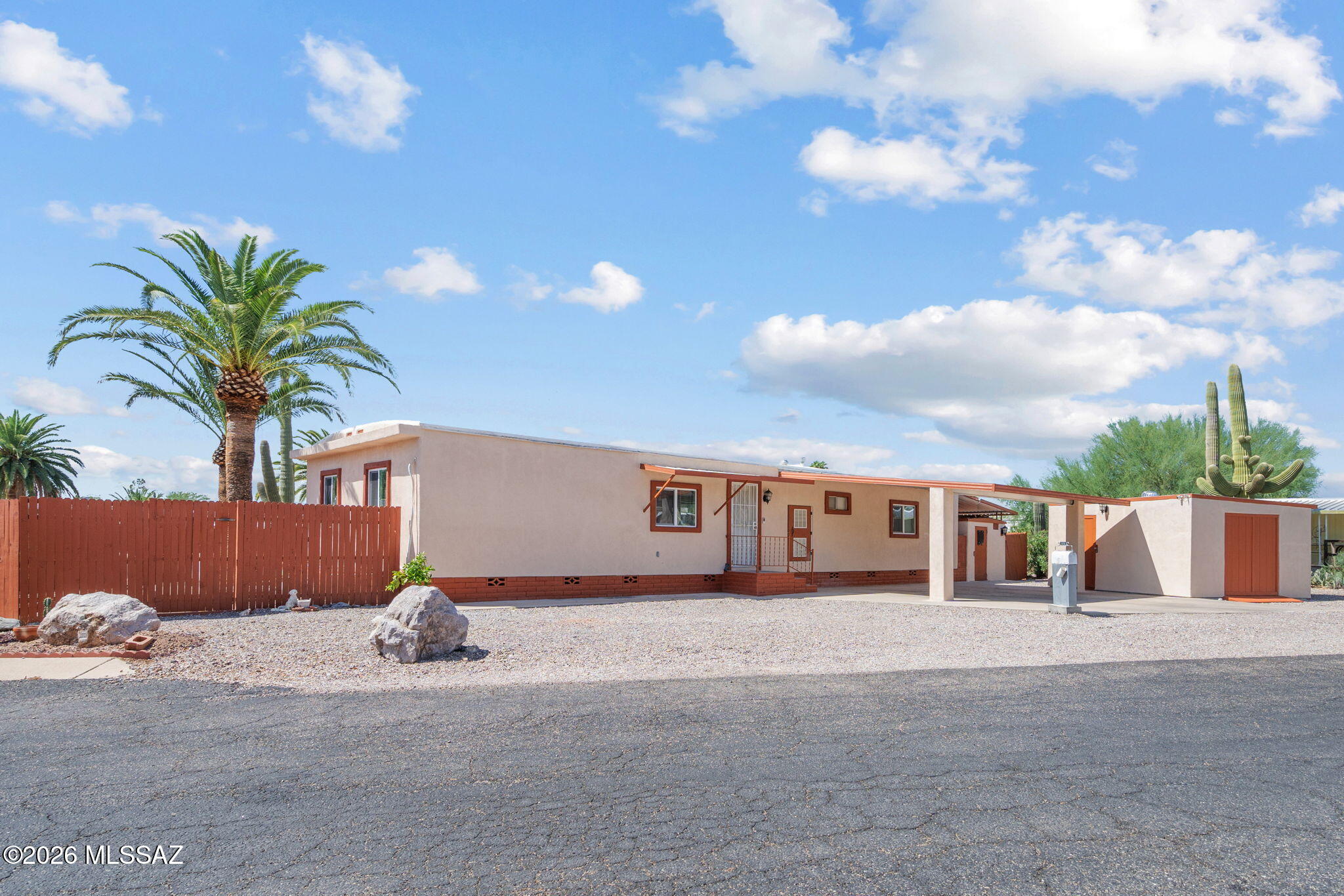 Welcome to this charming home on a desirable corner lot! Offering a comfortable and flexible floor plan, this property features an enclosed Arizona room that provides additional living space for a home office, hobby room, or bedroom. Inside, you'll find updated flooring and a spacious living area ready for everyday living and entertaining. Recent improvements include a newer roof, updated windows, exterior stucco and fresh paint, giving the home a refreshed and inviting feel. Come see all that the property has to offer!