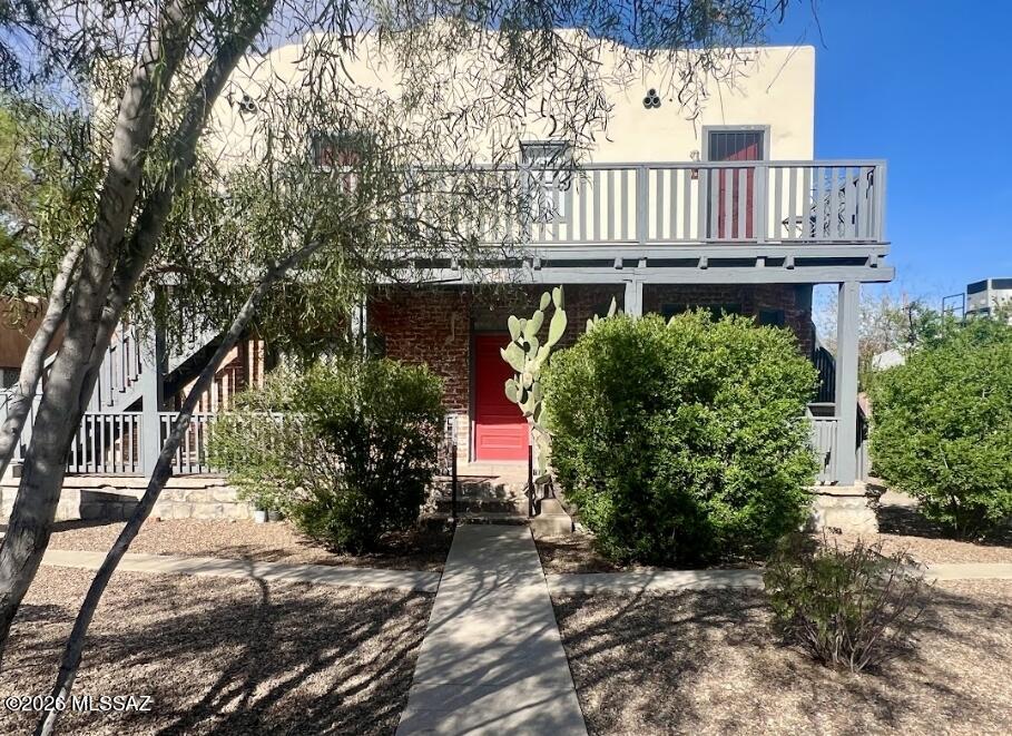 Beautiful, updated studio in historic Armory park. This charming property has 15 unique floor plans. Our favorite features - high ceilings, stainless steel appliances, updated kitchen and bathrooms, off-street parking, laundry on site, bike racks, and walkability to downtown/4th ave! Rent includes water, sewer, trash, and WiFi! No dogs allowed. This property is part of the Affordable Housing Program. Tenants cannot earn more than $33,950 annually to qualify. We have other great properties around Tucson.  Photos may be of different unit.