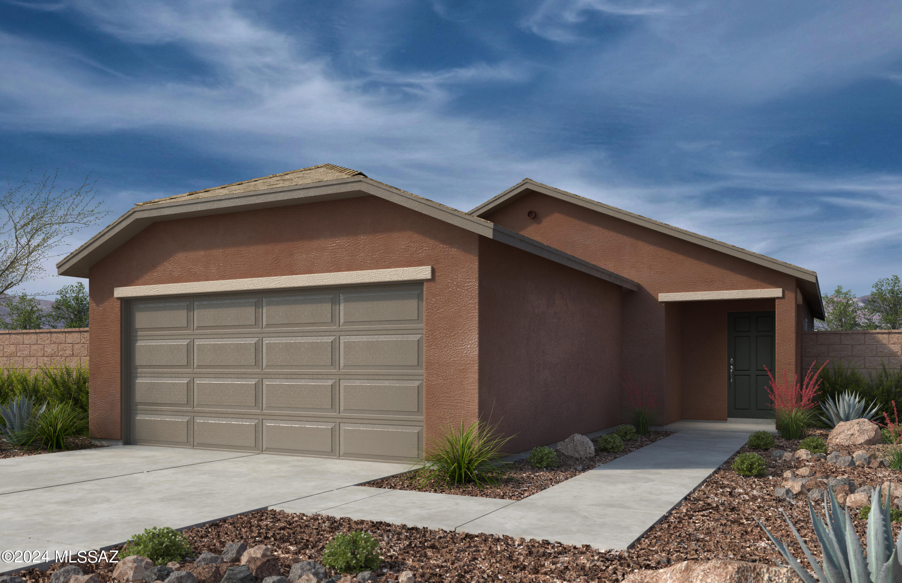This single-story home features an open floor plan and spacious great room. The modern kitchen showcases birch cabinets, an island, pantry, and Whirlpool® stainless steel appliances, including an electric range, vented hood over range, and dishwasher. The primary suite boasts a walk-in closet and adjoining bath with a tub/shower and dual-sink vanity. The dedicated laundry offers convenient space for laundry day. This is a floor plan listing. Home is to be built and buyer may choose features and homesites that are not included in this base price. Call today for more information. Base price range does not include lot premiums and/or additional upgrades other than included features. Property taxes are not available to date.