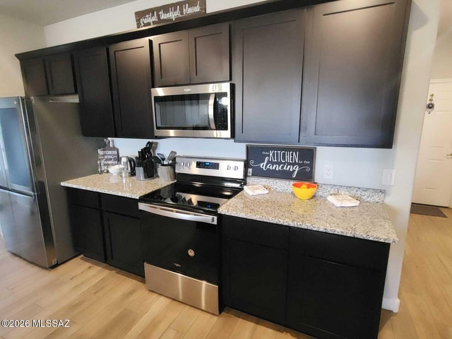 THIS IS IT!! 2021 Bult DRH built home with tons of upgrades added! Sitting on 1 acre of land and no HOA!!  Meticulously cared for this home has all the features you dream of. Granite counter tops,  high ceilings, espresso cabinets, Tile flooring , island with breakfast bar stainless steel appliances, open floor plan, huge Master closet! Sitting on a corner lot there is plenty of space to park an RV or drive to rear. Limitless opportunities for you to create your dream environment! Come look today!