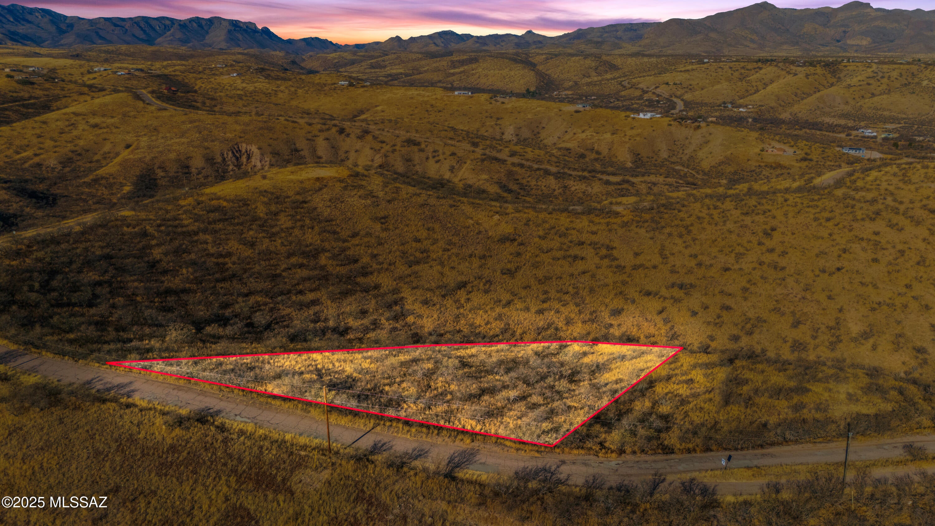 Located in beautiful Rio Rico with stunning mountain views. This property is located off a paved road, close to shopping and interstate access. Rio Rico continues to be a great place for your new home. The 2.12 acre parcel is large enough to provide separation from neighbors and is elevated for an amazing home built and beautiful mountain views. Go and see the possibilities that this property has to offer!  Seller will carry ask me about terms!