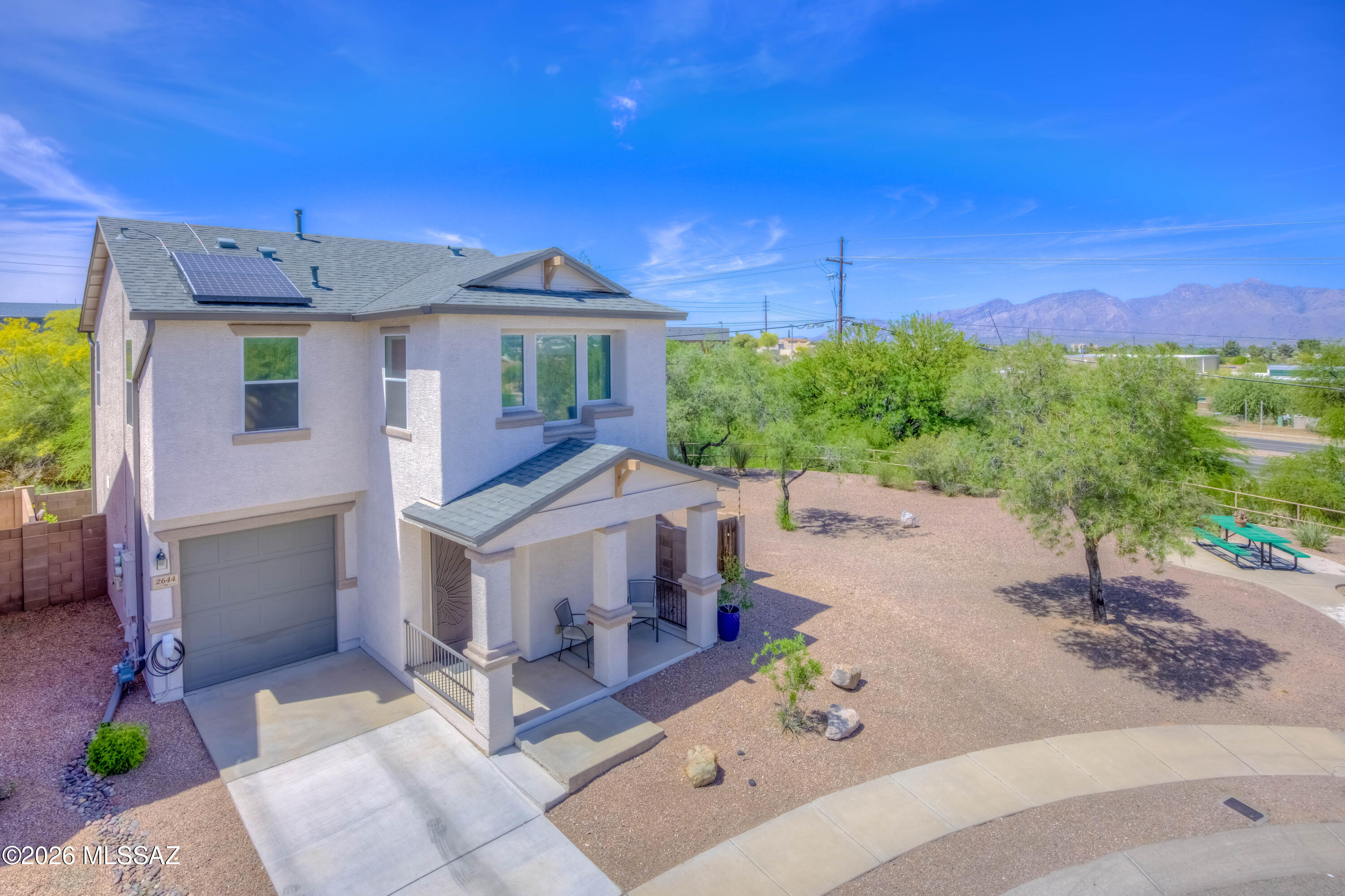 Beautiful east side home close to restaurants and shopping. First floor is open concept. Second floor and living room windows boast eye catching mountain views. Second floor loft has ample space for lounging, hobbies, a play space for kids, or more. Enjoy the small private neighborhood park just south of this home. 100% owned solar and Tesla charger are included with the home. This home is move-in ready, you can see the pride of ownership as you tour the home.