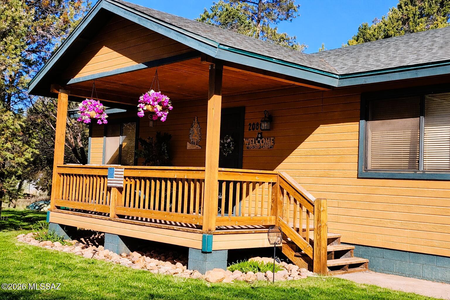 Sweet 2 bedroom 1 bath cabin in the perfect location for a quick get-a-way. Just a couple hours away from all the hustle and bustle to enjoy a little R&R sitting on the front porch, fresh air and great weather. The open floor plan gives you room to enjoy with family and friends or cozy up to the fireplace in the winter. The home is 4 seasons with forced heat and A/C to enjoy year-round. No HOA so bring up the big boy toys to experience the wildlife, nature and fishing nearby. Home comes furnished for a turnkey home to allow you to start enjoying the home sooner than later. Great invest for rental possibilities as well! Seller is open to all reasonable offers!
