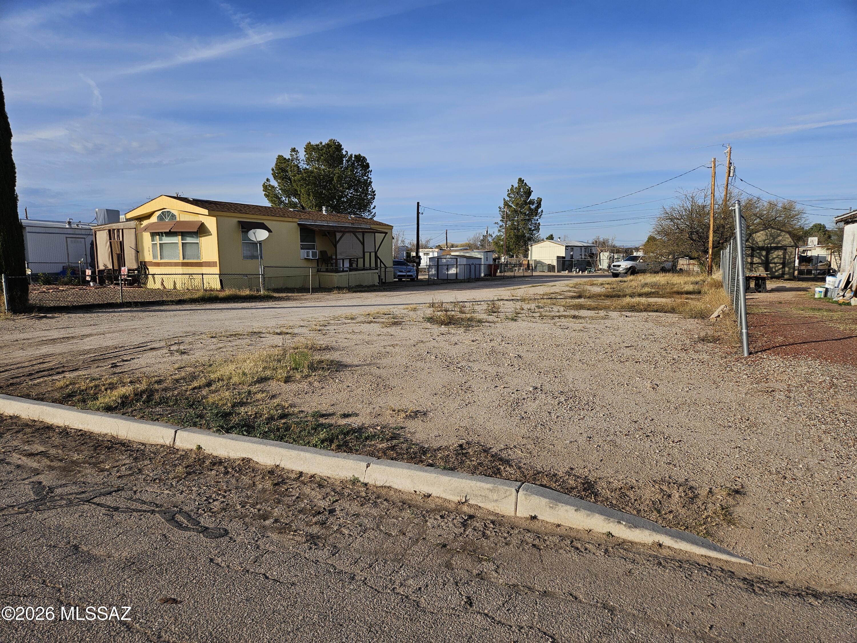 Build your dream home on this flat, useable lot in Benson. Close to all in town amenities.  Utilities at the lot line. Cement slab that could be used for a 10 x 10 shed. Priced to sell!