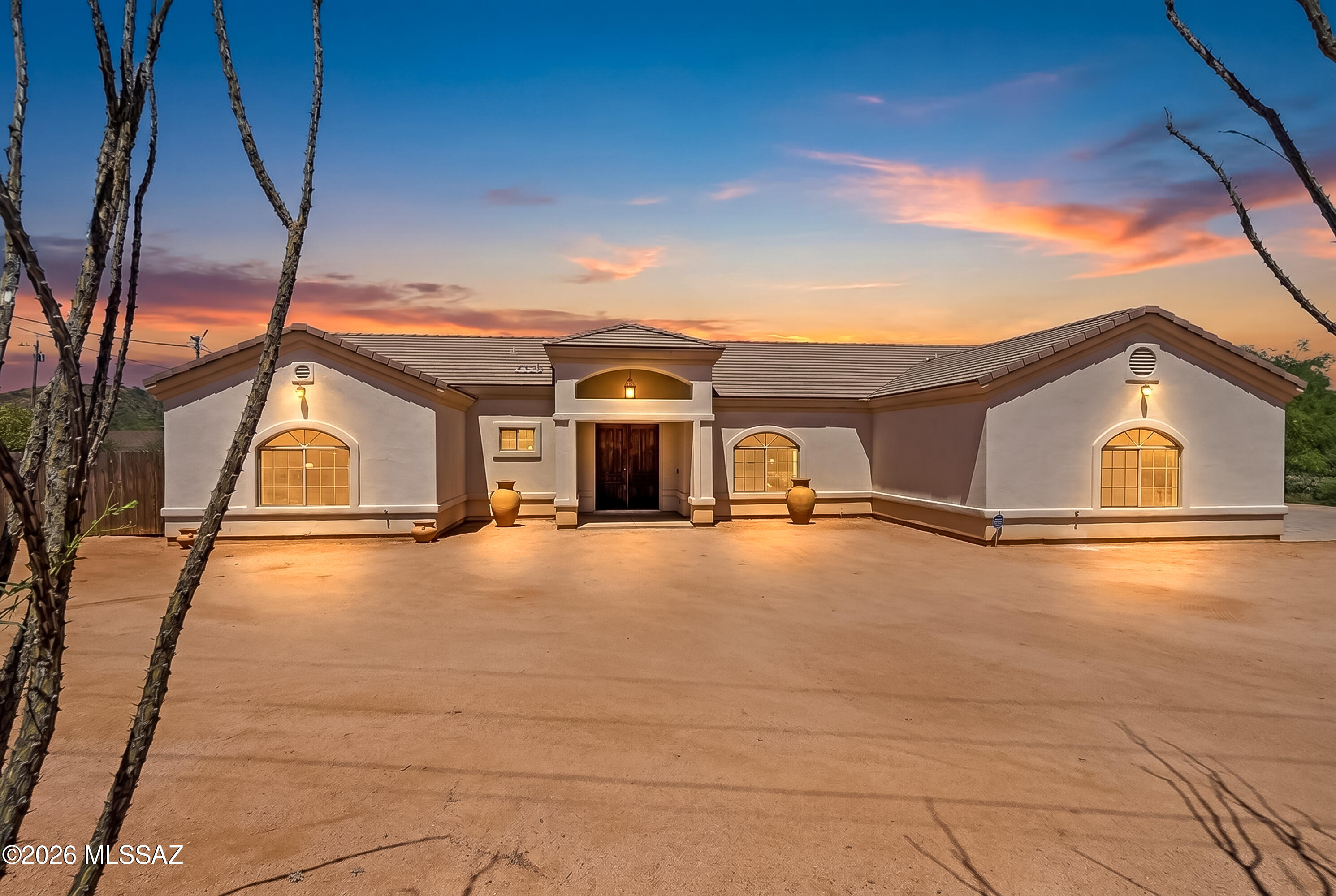 Spacious 2,500 sqft custom home on a 0.71-acre corner lot offering space, functionality, and impressive curb appeal. This residence features 4 bedrooms-a private Jr. Suite, ideal for guests or multigenerational living. Inside, you'll find soaring 10ft ceilings, beautiful arch windows, and double custom entry doors. The home has been refreshed with brand new interior and exterior paint along with new carpet. Designed with comfort and detail in mind, the property has spacious living areas filled with natural light. Step outside to enjoy the covered patio and expansive lot with plenty of room. The massive garage is a standout feature, complete with built-in storage plus an additional dedicated storage area with shelving, providing organization and functionality. This property is it!