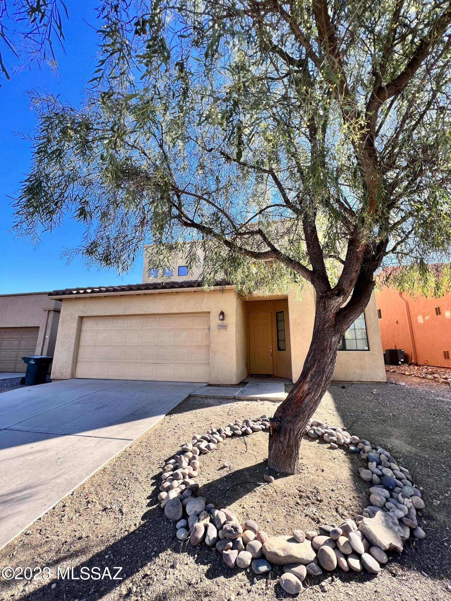Located minutes to Udall Park this 4bdr/3ba two story home offers a fabulous floorplan! Downstairs features spacious living room/dining room, kitchen w/pantry, gas stove, and lots of cabinet/counter space. Family room offers natural light and overlooks the kitchen. Downstairs bedroom and full bath. Upstairs offers primary bedroom w/ensuite w/garden tub, separate shower, walk-in closet, and dual vanity. Two other bedrooms, full bath and Loft are also upstairs. Extended covered patio, big fenced backyard and two car garage.