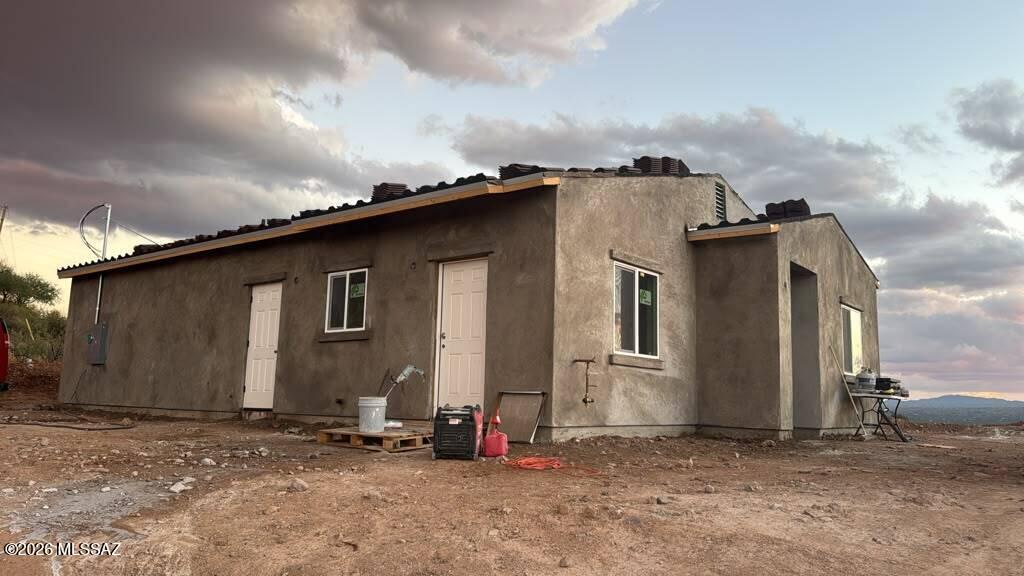 Brand-New Construction with incredible private mountain views! 

Situated on an elevated lot in Rio Rico, this 3-bedroom, 2-bath home offers 1,368 sq. ft. of living space surrounded by beautiful panoramic mountain and valley views.
Currently under construction, buyers may have the opportunity to select certain colors and finishes depending on the stage of construction. 
Convenient access to I-19 while still enjoying the space, views, and scenery Rio Rico has to offer. 

A great opportunity to make this brand-new home your own!