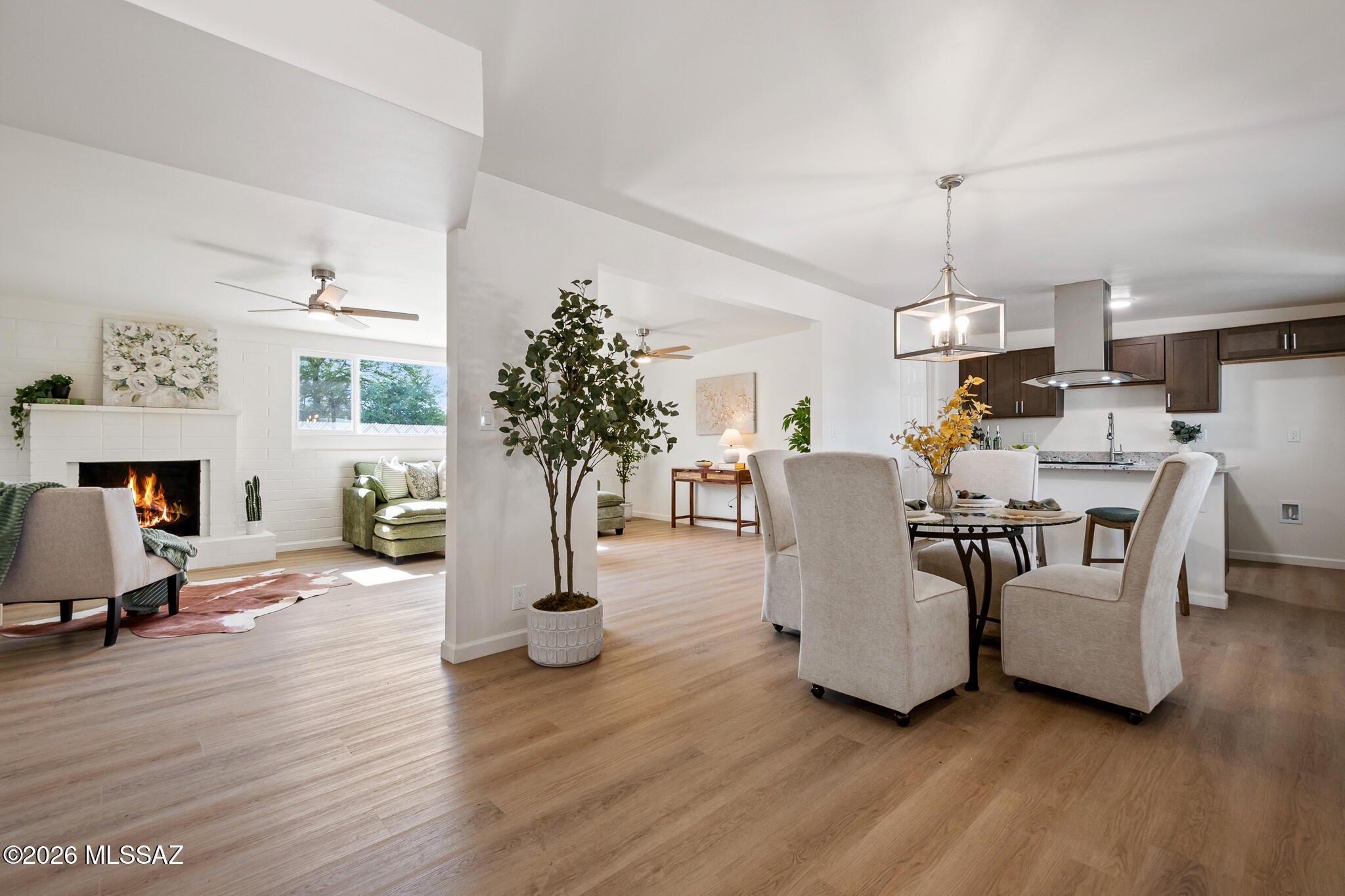 Seller to accept or counter offers between  $319,900 - $334,900. Welcome home to this stunningly remodeled 4-bedroom, 2-bath beauty designed for the way you live and entertain! The heart of the home is the show-stopping chef's kitchen, featuring stylish finishes, abundant counter space, and an open layout that flows effortlessly into the living areas -- perfect for hosting family and friends. Retreat to spacious bedrooms, beautifully updated bathrooms, and modern touches throughout. Step outside to your private backyard oasis, where a sparkling pool invites endless summer fun, weekend gatherings, or peaceful evenings under the Arizona sky. Move-in ready and packed with style, this is the home you've been waiting for!