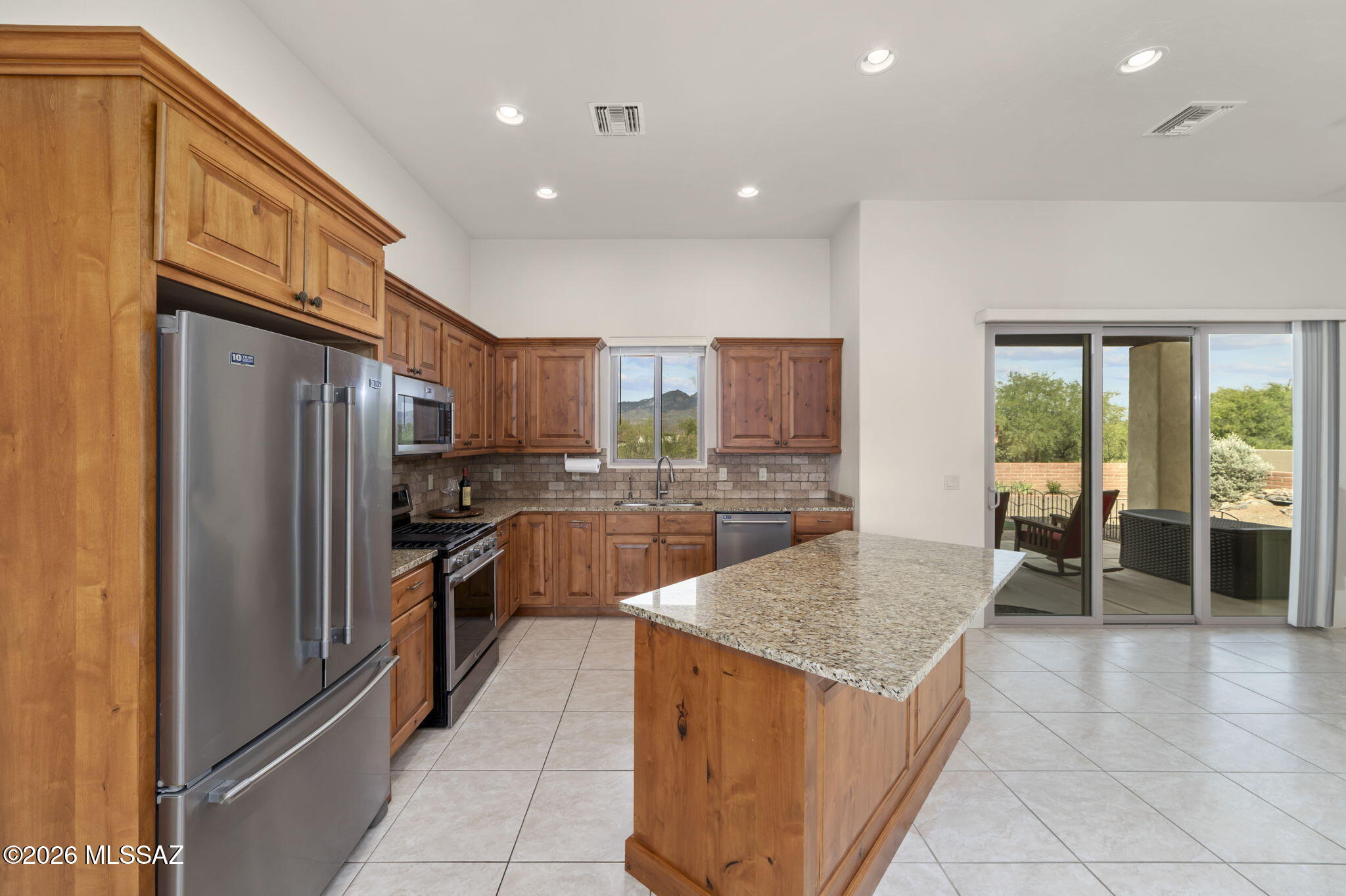 Experience the beauty of Southern Arizona in this stunning Tubac home featuring 3 bedrooms (2 private en-suites) and 3 bathrooms. Designed with an open-concept layout, the spacious kitchen flows seamlessly into the living and dining areas, all perfectly positioned to capture breathtaking 360-degree views from both inside and out. Located near the renowned Tubac Golf Resort, this beautifully designed golf and residential community blends old-world charm with modern amenities in the heart of the Santa Cruz River Valley. Just minutes from the historic village of Tubac, (established in 1752) you'll enjoy over 100 unique shops, art galleries, dining, and the scenic cottonwood lined Santa Cruz River creating a lifestyle unlike anywhere else in Arizona.