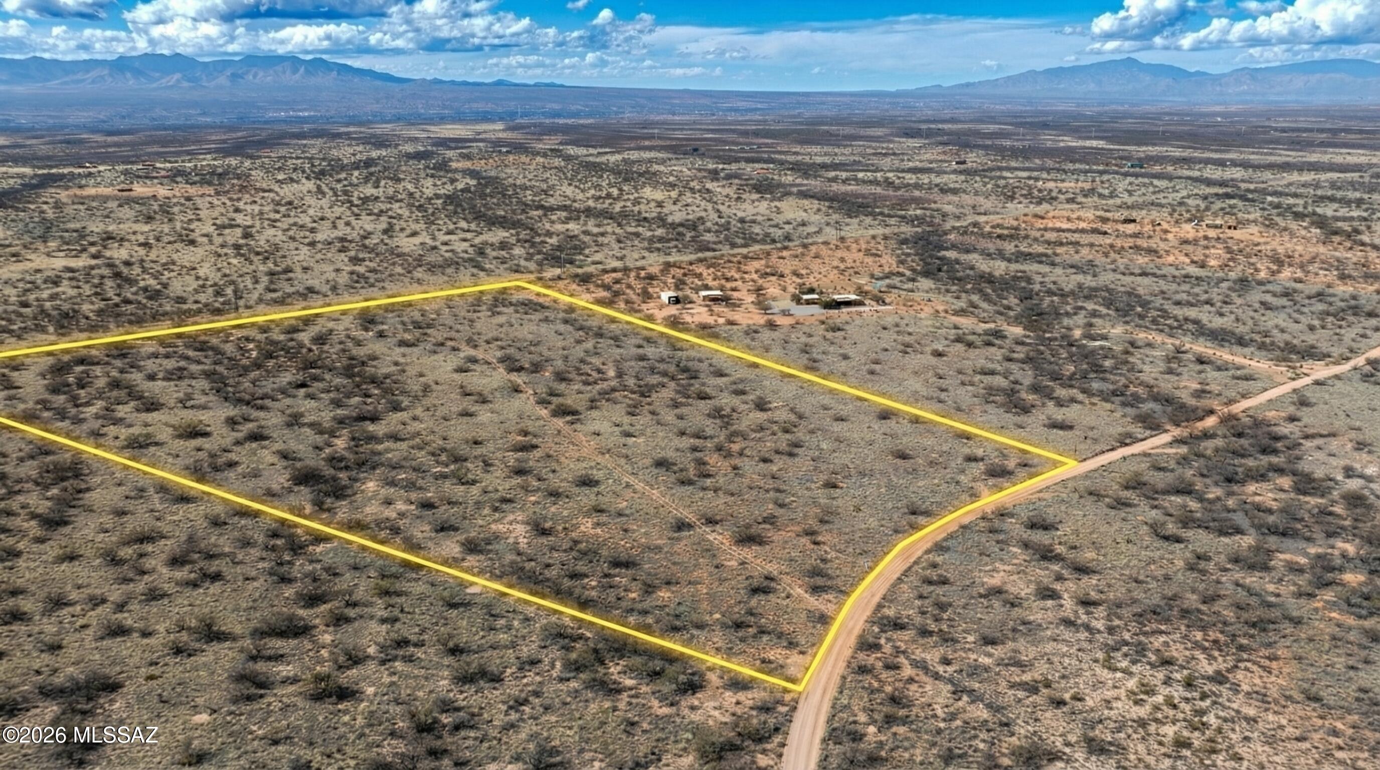 It's Roadrunner Trail. Sought after and desired for the location in the heart of Dragoon Mountain Ranch. This is prime land mostly flat and it's best use is building a home or for grazing cattle or horses. Close to the South gate, access to Tombstone and Saint David are within an easy 20. minute drive. If you are looking for prime 36 acres of flat land, you found it.