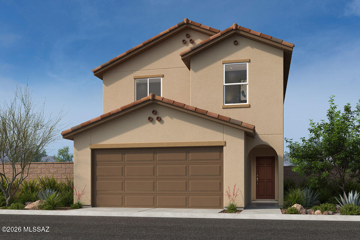 Brand new community in Rancho Del Lago master plan. This two-story home features a covered back patio, walk-in closets at all bedrooms, and ENERGY STAR certified cellulose insulation. The kitchen showcases granite countertops in three color choices, cabinets in three color choices, a walk-in pantry, and Whirlpool® stainless steel appliances. Upstairs, the loft provides space for workouts or relaxing. The primary suite boasts an adjoining bathroom with a walk-in closet, dual-sink vanity, and walk-in shower. This is a floor plan listing. Home is to be built, and buyer may choose features and homesites that are not included in this base price. Call today for more information. Base price range does not include lot premiums and/or additional upgrades other than included features.