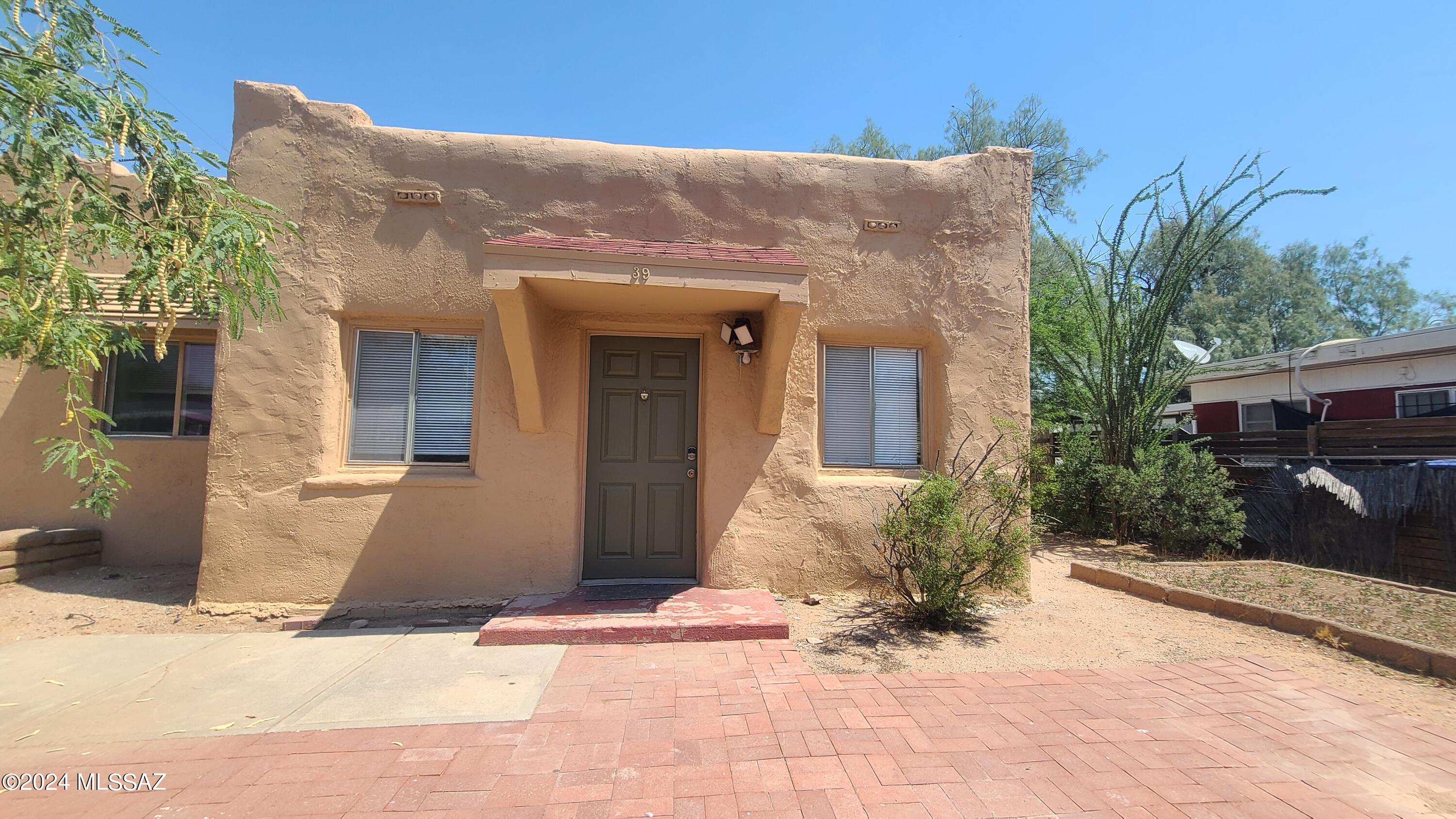 Unique Mud Adobe Built Home; Centrally Located in Tucson'' - Come see the qualities of this CLASSIC HISTORIC BUILT HOME!