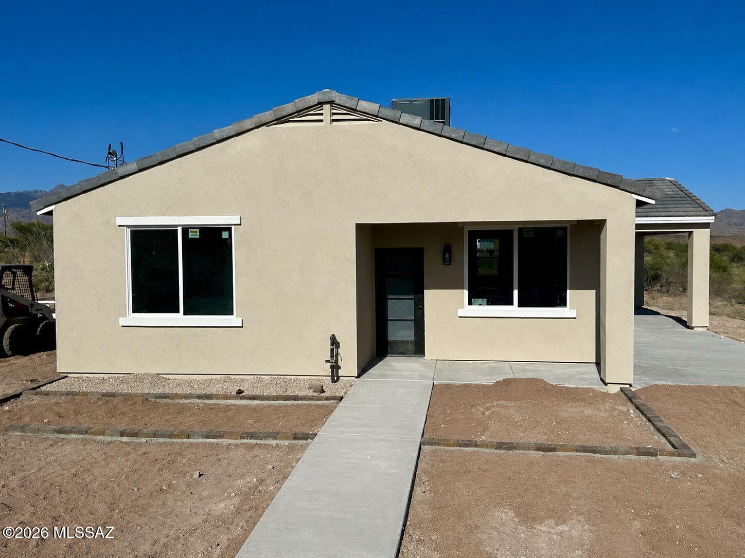 Incredible Opportunity New Construction Eligible for 0% down with USDA featuring 3 bedrooms, 2 bathrooms, beautiful mountain views. Sitting on 0.47 acres on a premium lot this beautifully open concept kitchen with plenty of space, granite counter tops and dining area. Walk-in shower located in the Principal bedroom and granite counter tops. Ceramic tile flooring throughout the house. This home has 1,468 Sq Ft. No HOA. This is your New Home DO NOT let this home go and make an appointment to see it Today before is too late.