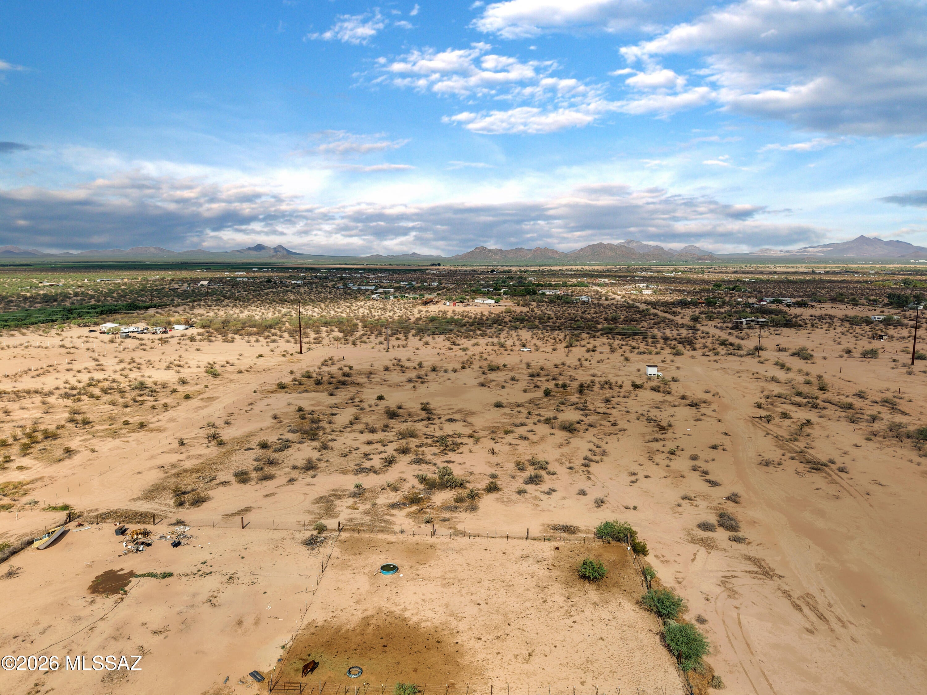 5-ACRE BUILDABLE LOT | RECENT LOT SPLIT | SURVEYED & STAKED. Excellent opportunity to own 5 acres in Marana. This parcel is part of a recently completed lot split and has been professionally surveyed, with property boundaries/corners physically monumented and staked on-site for easy identification. With a 5-acre minimum lot-size requirement, this parcel provides the acreage needed for a future homesite while offering plenty of room to create your vision. Enjoy the open desert setting, space, privacy, and convenient access from Trico Rd.
Lot split complete, surveyed, physically staked, and ready for its new owner.