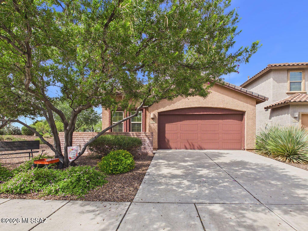 Well maintained Lennar built home within the gated Hohokam Mesa Community.  Home is a large, 1800 sq. ft., 4bed, 2bath open floor plan home built in 2014. Kitchen has granite countertops, lots of cabinets, streak-free slate appliances. Large primary suite boasts executive-height dual vanity along with walk-in shower with a tiled bench.  Beautiful mountain views from front bedroom. Neutral paint colors allows for personalization! Fenced back yard with low maintenance landscaping features stunning sunset views.