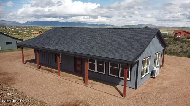 Brand new build in the old west! Come check out this new build in the Town Too Tough to Die, just minutes away from the action of Allen st. This home sits upon a stunning view lot that looks over the valley below and surrounding mountains. This home was built with top notch materials and quality craftsmanship. Step inside this home and notice the high 9' ceilings, butcher block breakfast bar and granite counter tops. Kitchen is bright and airy with all of the essentials. Master bedroom is large and has a sliding glass door out to the stamped concrete covered patio. Master bath has dual vanity with large tiled, walk in shower. Walk in closet is spacious and bright with room for all of your apparel. Laundry area inside which is well lit and has top cupboards for your supplies Guest bedroom is spacious and bright with large closet and heated with its own mini split for heating and cooling. Guest bath is open with tiled shower and glass doors. This home is heated and cooled with high efficiency mini splits in every room. This allows the owner comfort while not having a whole house HVAC system. You can heat and cool each room independently. Floors are LVP throughout with a gray/wood coloring which makes them aesthetically pleasing and easy to maintain. LED lighting in the rooms and bathrooms, ceiling fans as well. City provided water and brand new septic systems. This is worry free living at its finest.