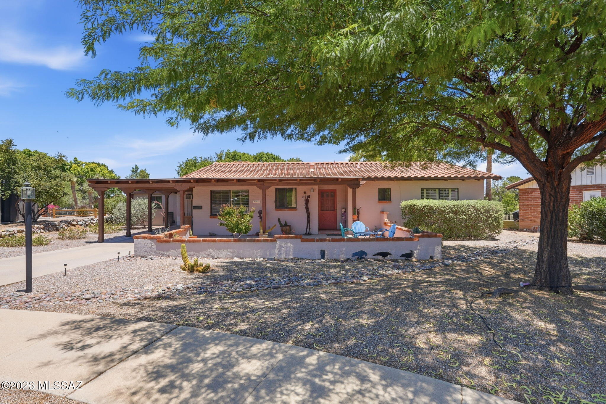 Enjoy gorgeous golf course and mountain views from this well-maintained Green Valley home that has the perfect blend of style and character! New HVAC system with Nest thermostat and new roof. The spacious living room features a cozy fireplace and large sliding glass doors that showcase the beautiful scenery. A flexible den can serve as a home office, guest room, hobby space, or expanded living area. Lovely kitchen with gas cooktop and lots of cabinets. The oversized utility room has a sink, washer, dryer, abundant storage, and room for projects, while a separate bonus room provides even more possibilities. Relax on the beautifully landscaped patio and enjoy the views. As part of Green Valley Recreation, you'll have access to 13 recreation centers, including one just around the corner. Enjoy pickleball, swimming pools, fitness centers, clubs, classes, social events, and endless opportunities to stay active and meet new friends. If you're looking for great views, flexible space, and the active Green Valley lifestyle, this home is one you won't want to miss!