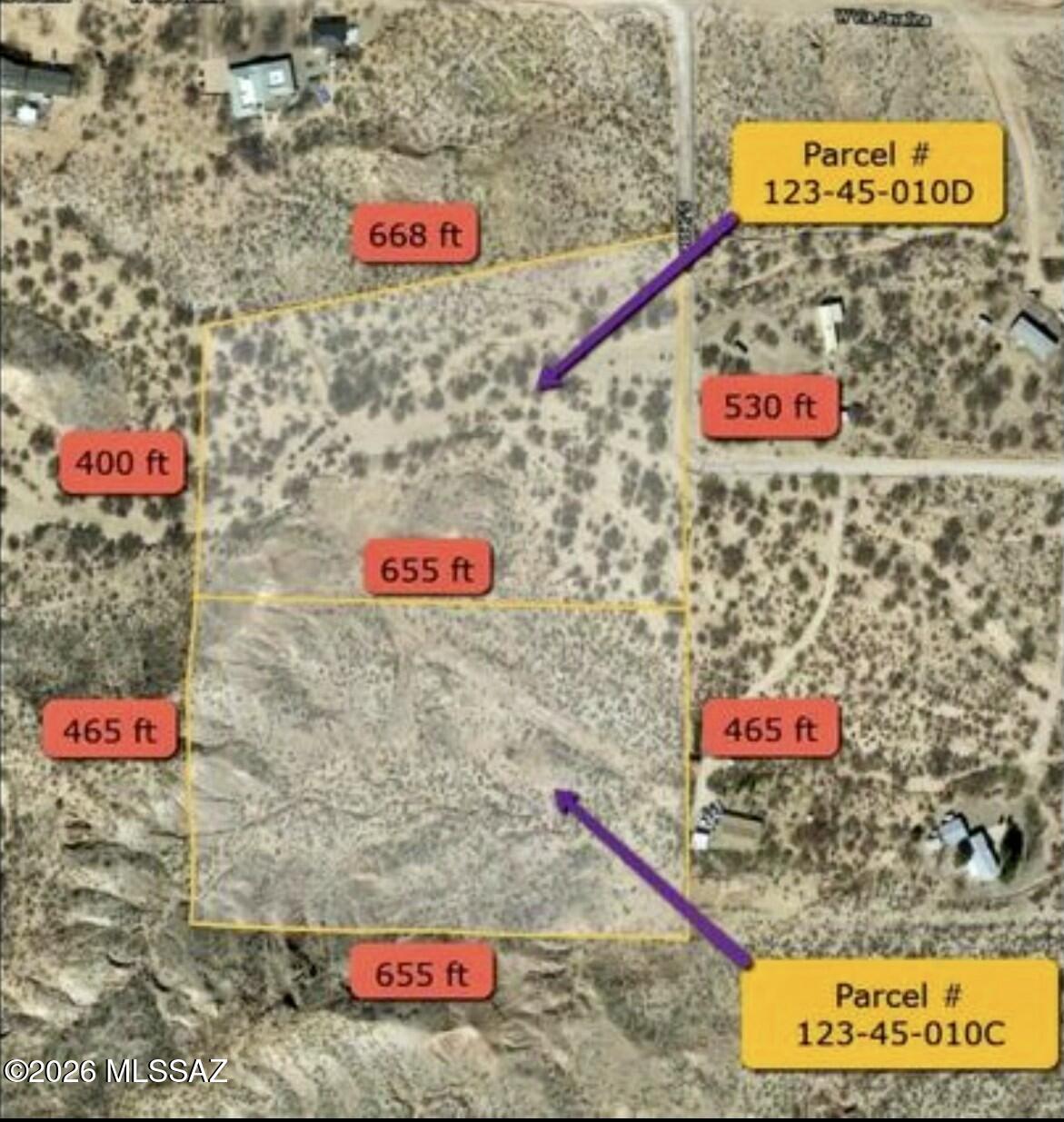 Discover this unique real estate opportunity nestled in a picturesque desert landscape. This expansive property combines parcel #123-45-010C and #123-45-010D for a total of 14 acres, offering plenty of space to create your dream retreat. Enjoy breathtaking mountain views and serene desert vistas, ideal for those seeking both tranquility and natural beauty. With practical accessibility and versatile potential, this land is ready for your custom home! Don't miss your chance to own a piece of Southern Arizona's beauty--call today to schedule a viewing!