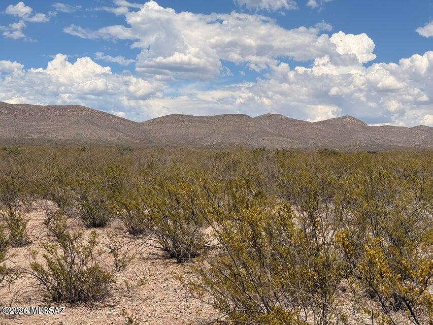 Experience the beauty of Southern Arizona's high desert on this 4.36-acre RU-4 parcel. Surrounded by expansive mountain views, endless blue skies, and abundant native wildlife, this property offers the peace and privacy that make rural living so appealing. Spend your days taking in spectacular desert sunsets, star-filled night skies, and the natural beauty of the surrounding landscape. No utilities are currently available, and there is no cleared physical access to the property. Buyers should verify access, utility availability, zoning, and suitability for their intended use during the inspection period. Best for water haul and solar set up.