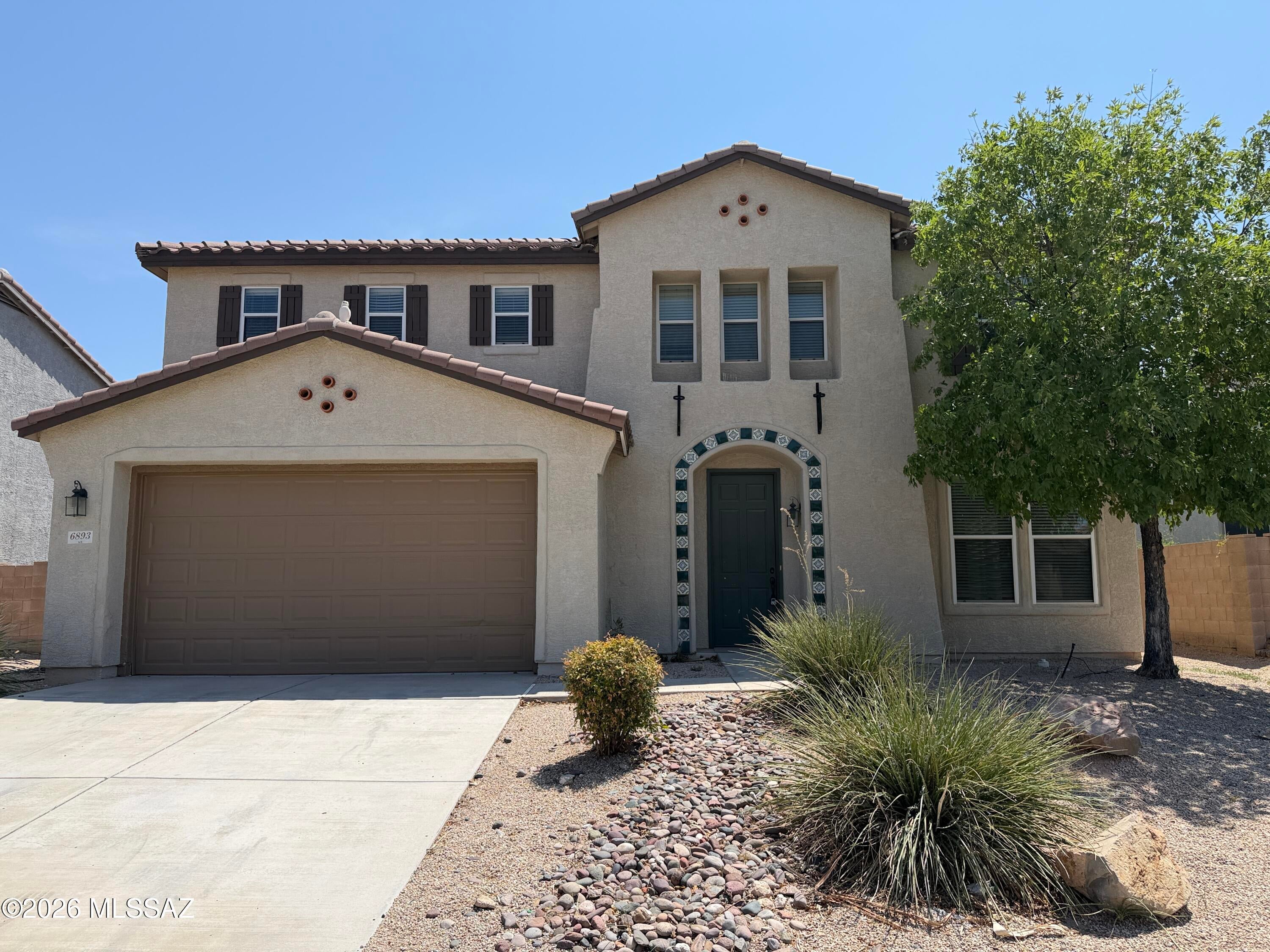 This house boasts 3600 sq. ft. with large rooms and would be great for an extended family. Enjoy a roomy living room, family room and loft living area. Double primary bedrooms on first floor and on second floor. Dual zone AC/furnace. The kitchen includes an electric double wall oven, gas stove top, side-by-side refrigerator, dishwasher, and microwave. Washer and dryer hookups in a laundry room. A double garage and a large rear walled yard with covered patio complete this house.

Tenant pays all utilities.
Pets negotiable with $1000 deposit plus $50/month pet rent per pet.

** MOVE-IN SPECIAL: 50% off first full month rent with 1-yr. lease. **
Section 8 Accepted